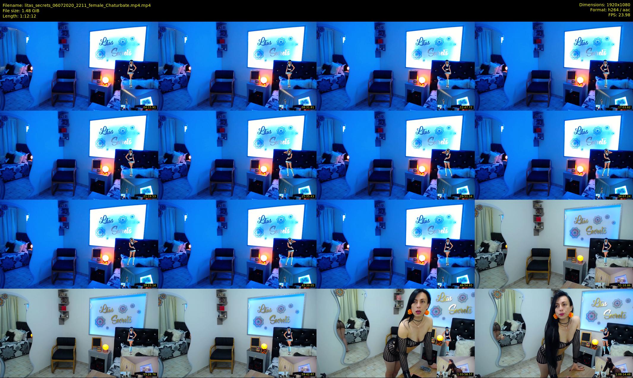 litas_secrets — 73 minute Chaturbate female cam show recording, 1080p, Jul 6, 2020