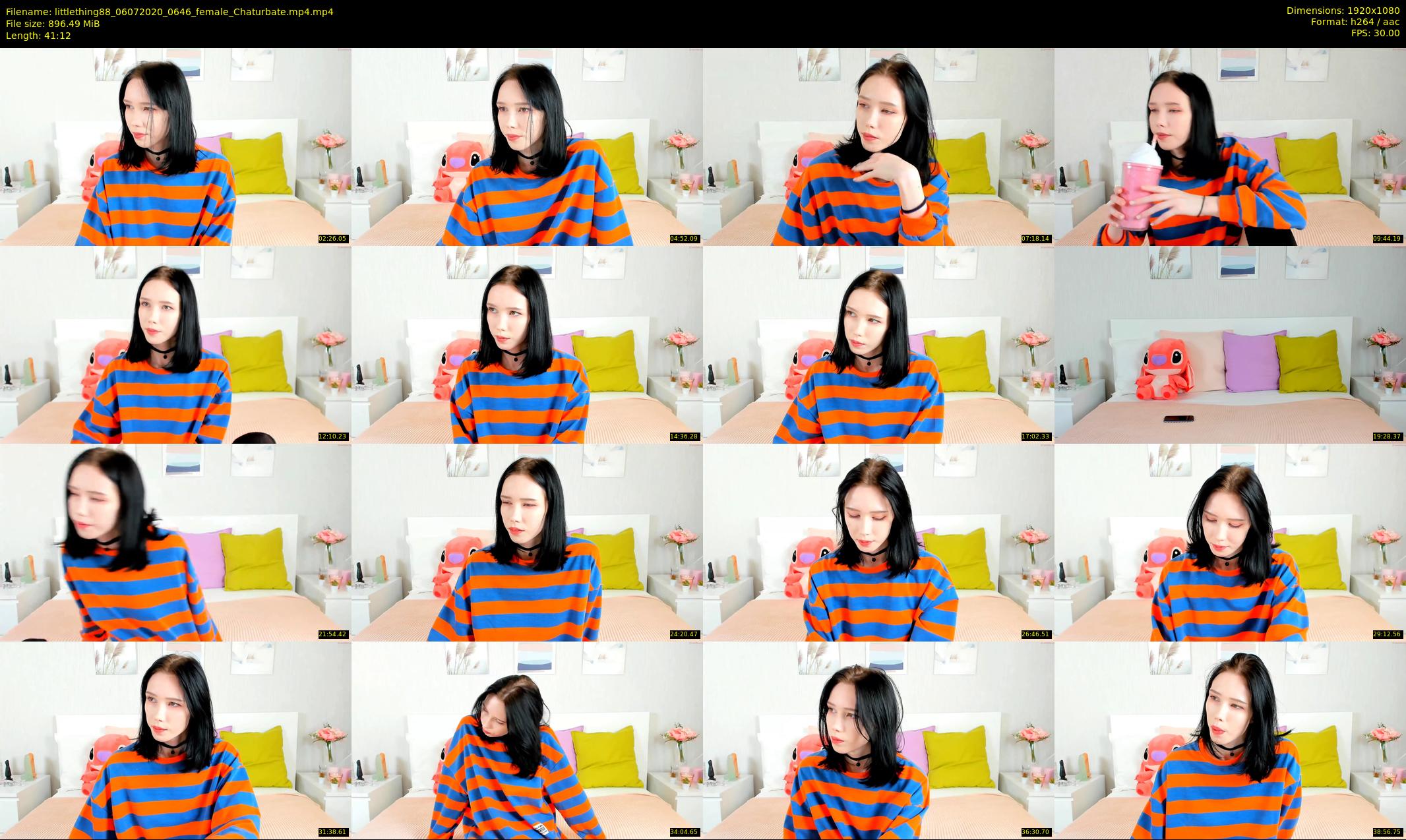 littlething88 — 42 minute Chaturbate female cam show recording, 1080p, Jul 6, 2020