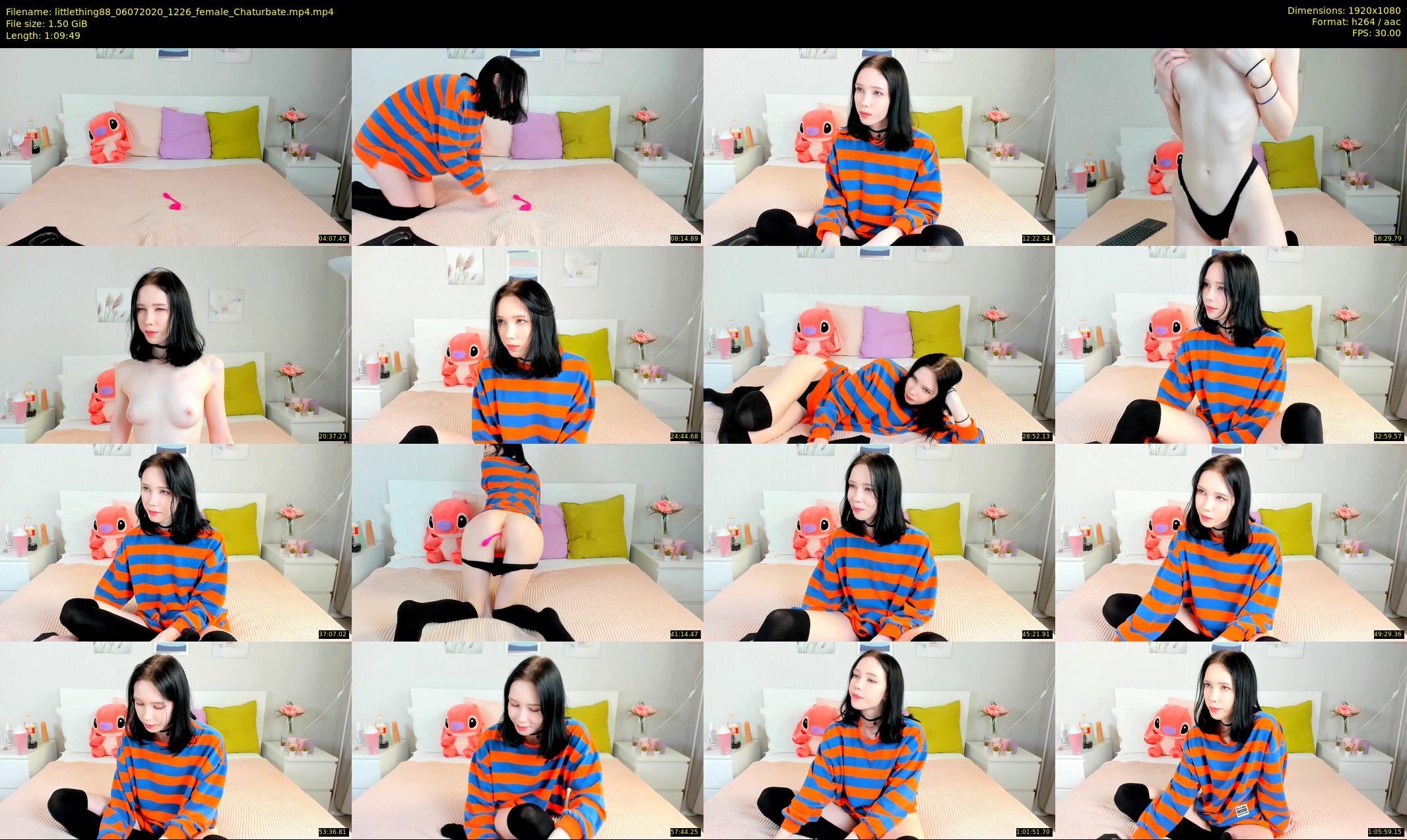 littlething88 — 70 minute Chaturbate female cam show recording, 1080p, Jul 6, 2020