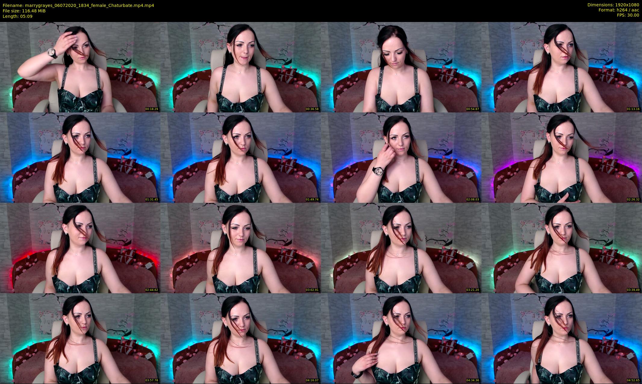 marrygrayes — 6 minute Chaturbate female cam show recording, 1080p, Jul 6, 2020