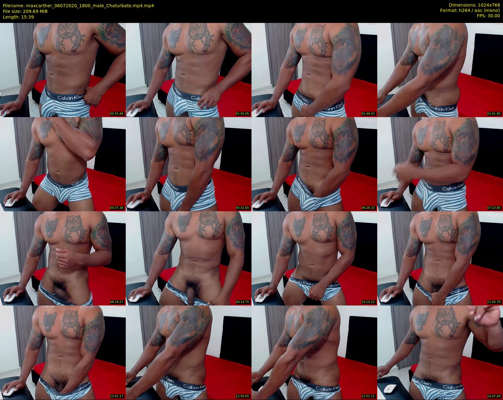 maxcarther — 16 minute Chaturbate male cam show recording, 720p, Jul 6, 2020