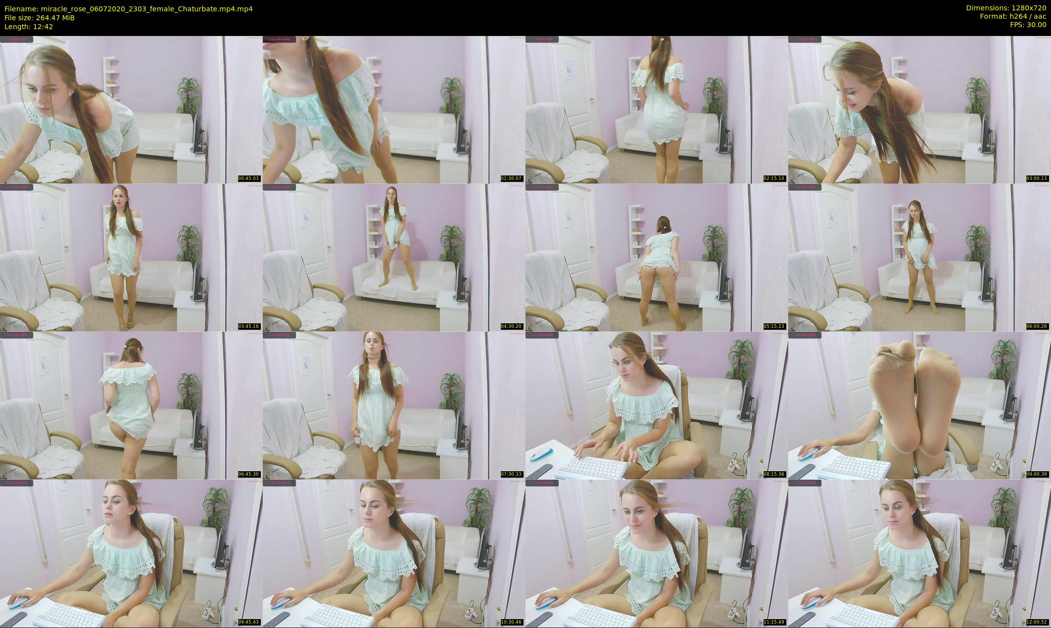 miracle_rose — 13 minute Chaturbate female cam show recording, 720p, Jul 6, 2020