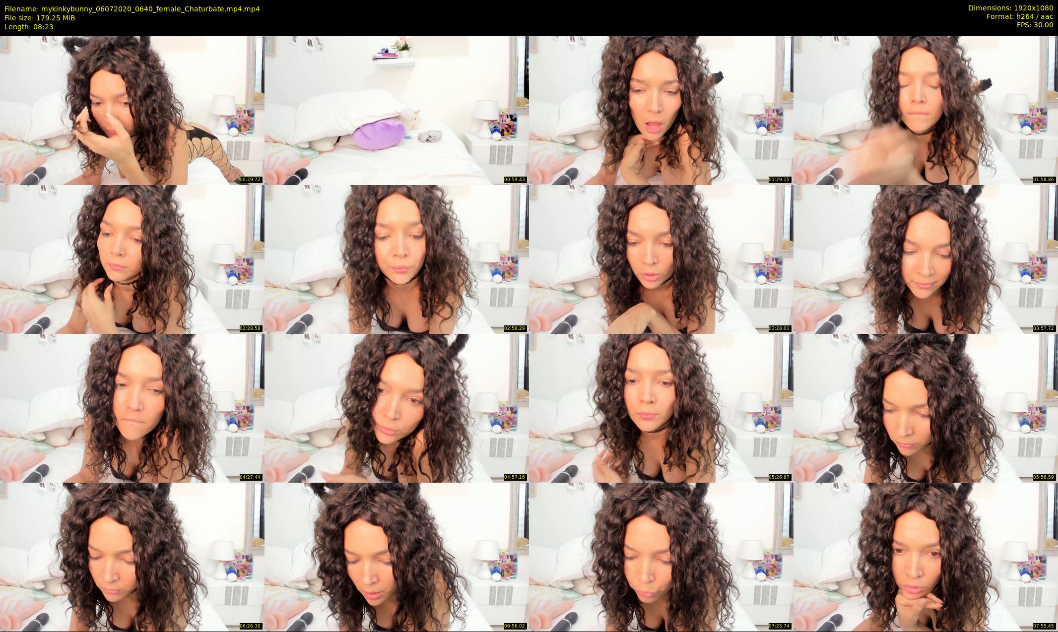 mykinkybunny — 9 minute Chaturbate female cam show recording, 1080p, Jul 6, 2020