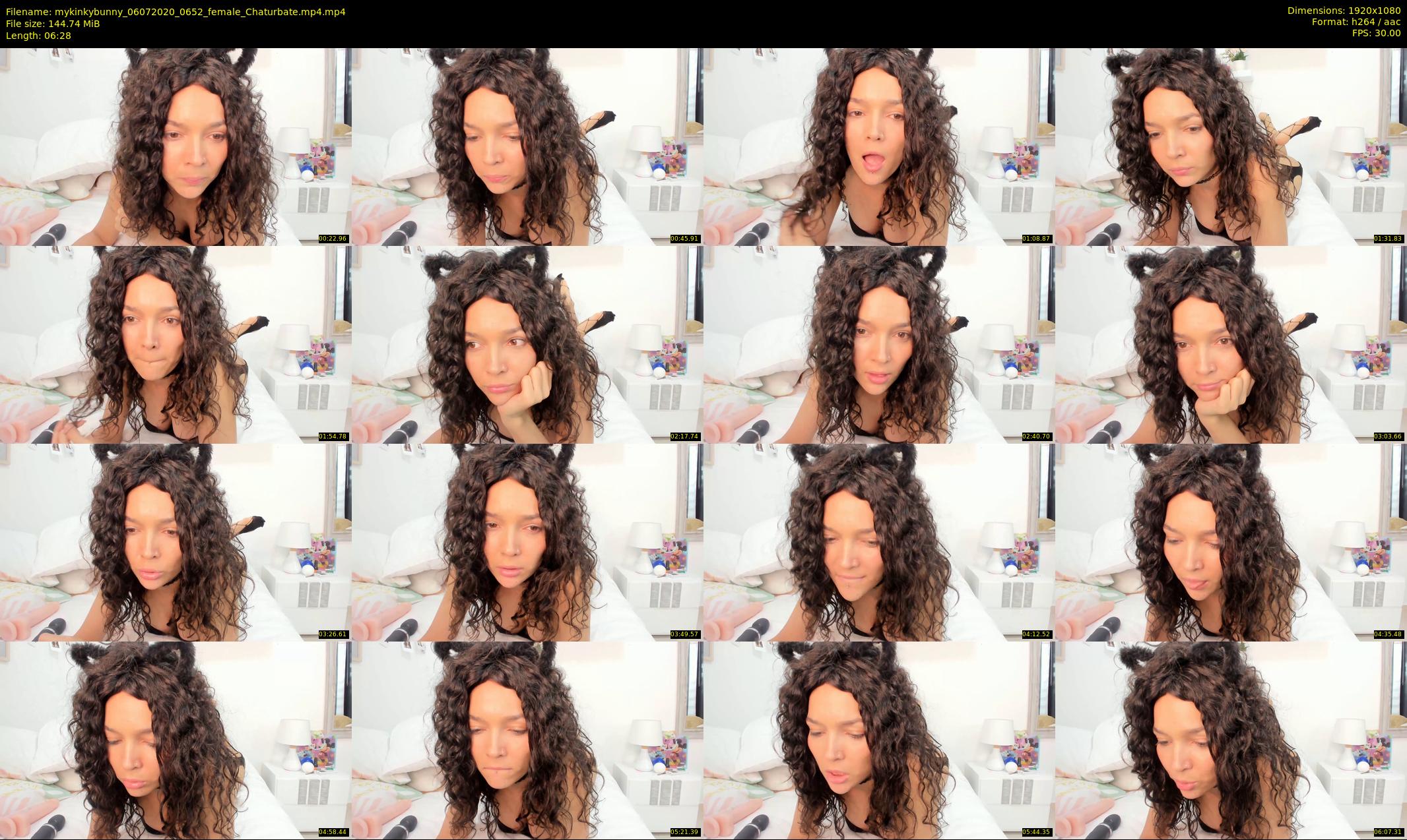 mykinkybunny — 7 minute Chaturbate female cam show recording, 1080p, Jul 6, 2020