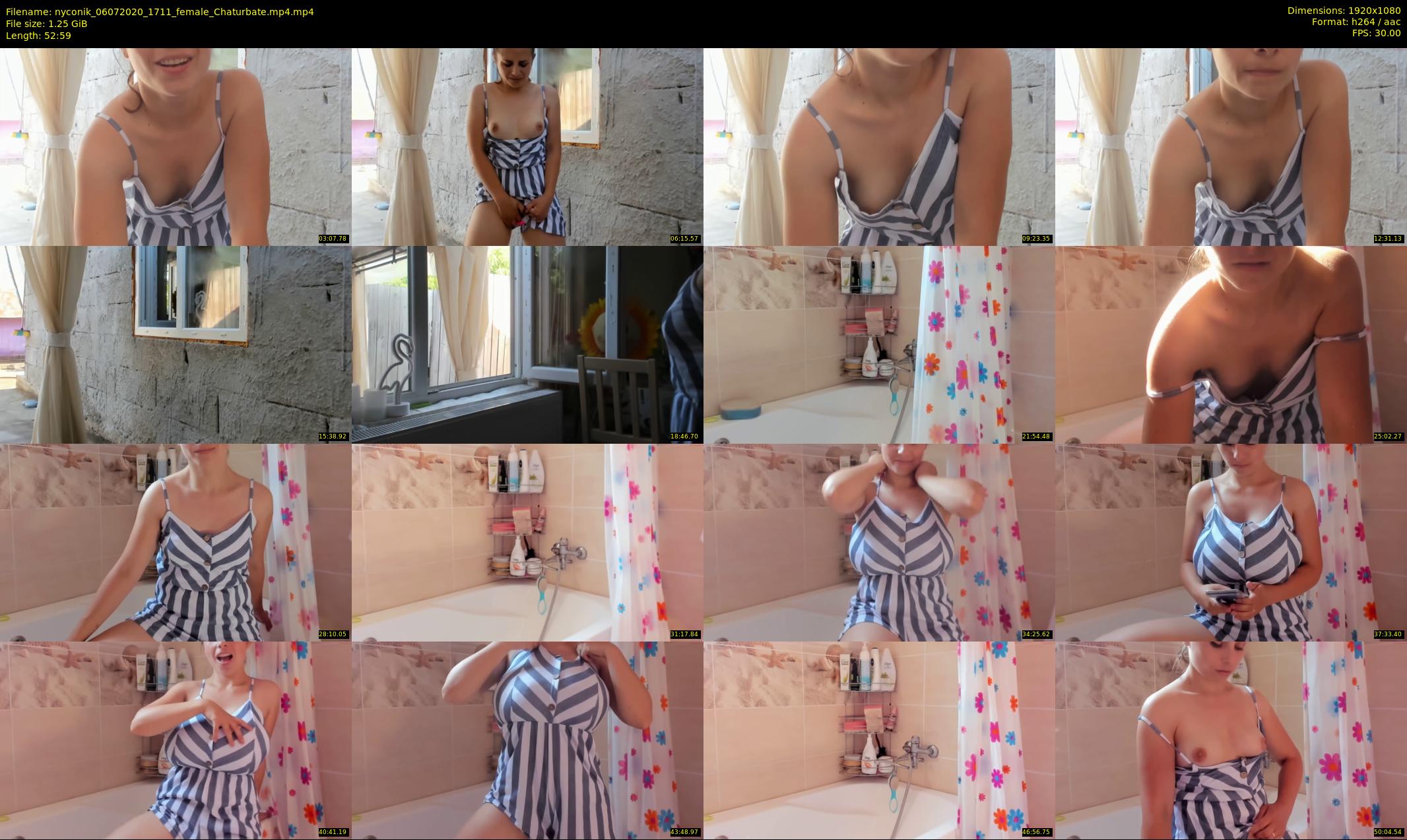 nyconik — 53 minute Chaturbate female cam show recording, 1080p, Jul 6, 2020