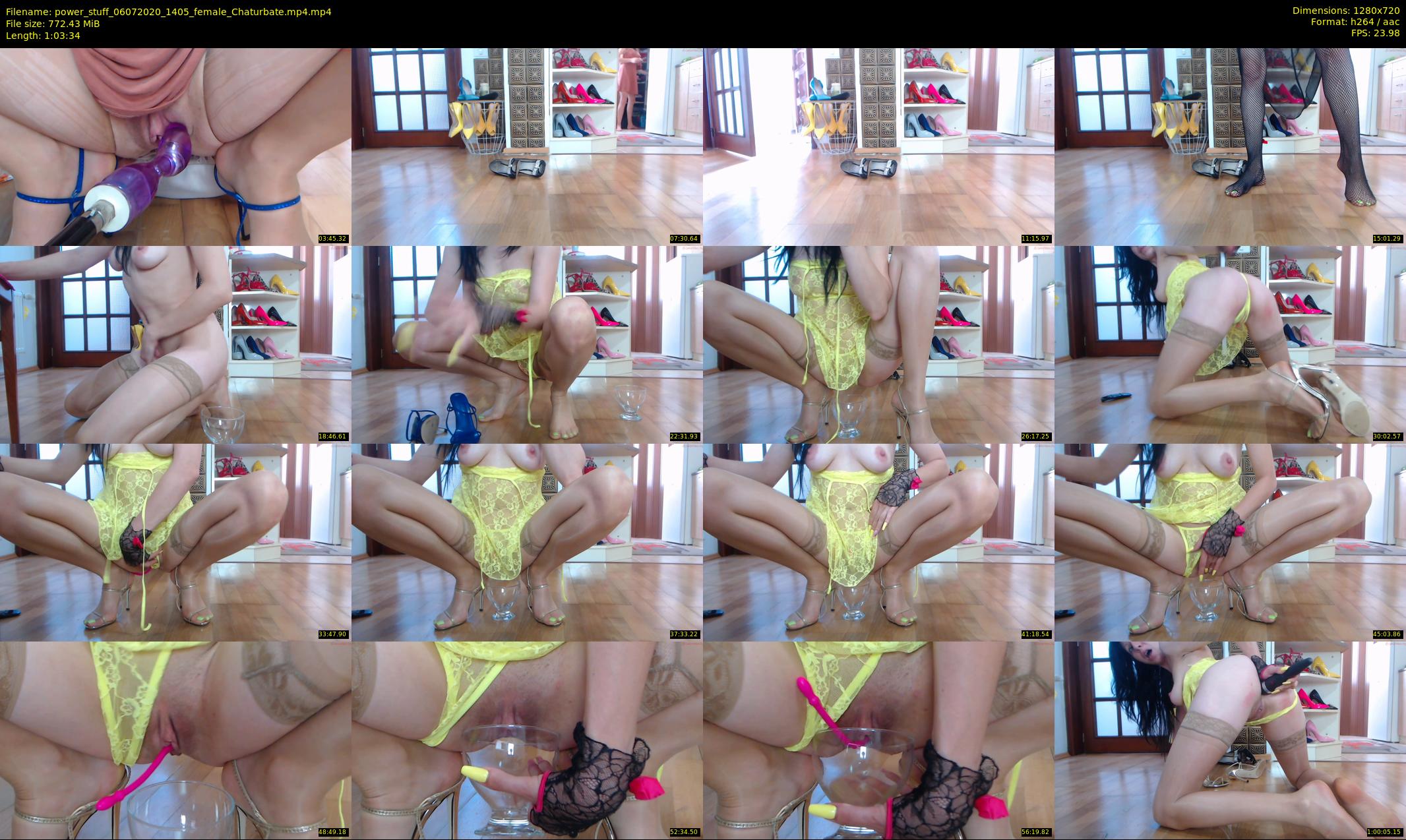 power_stuff — 64 minute Chaturbate female cam show recording, 720p, Jul 6, 2020