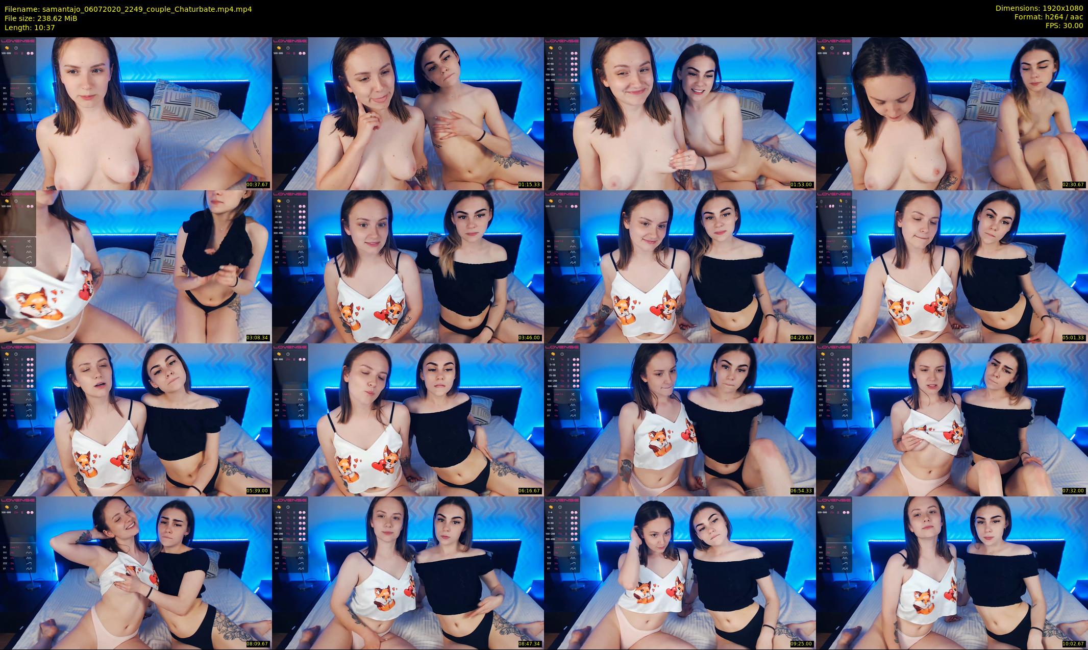 samantajo — 11 minute Chaturbate female cam show recording, 1080p, Jul 6, 2020
