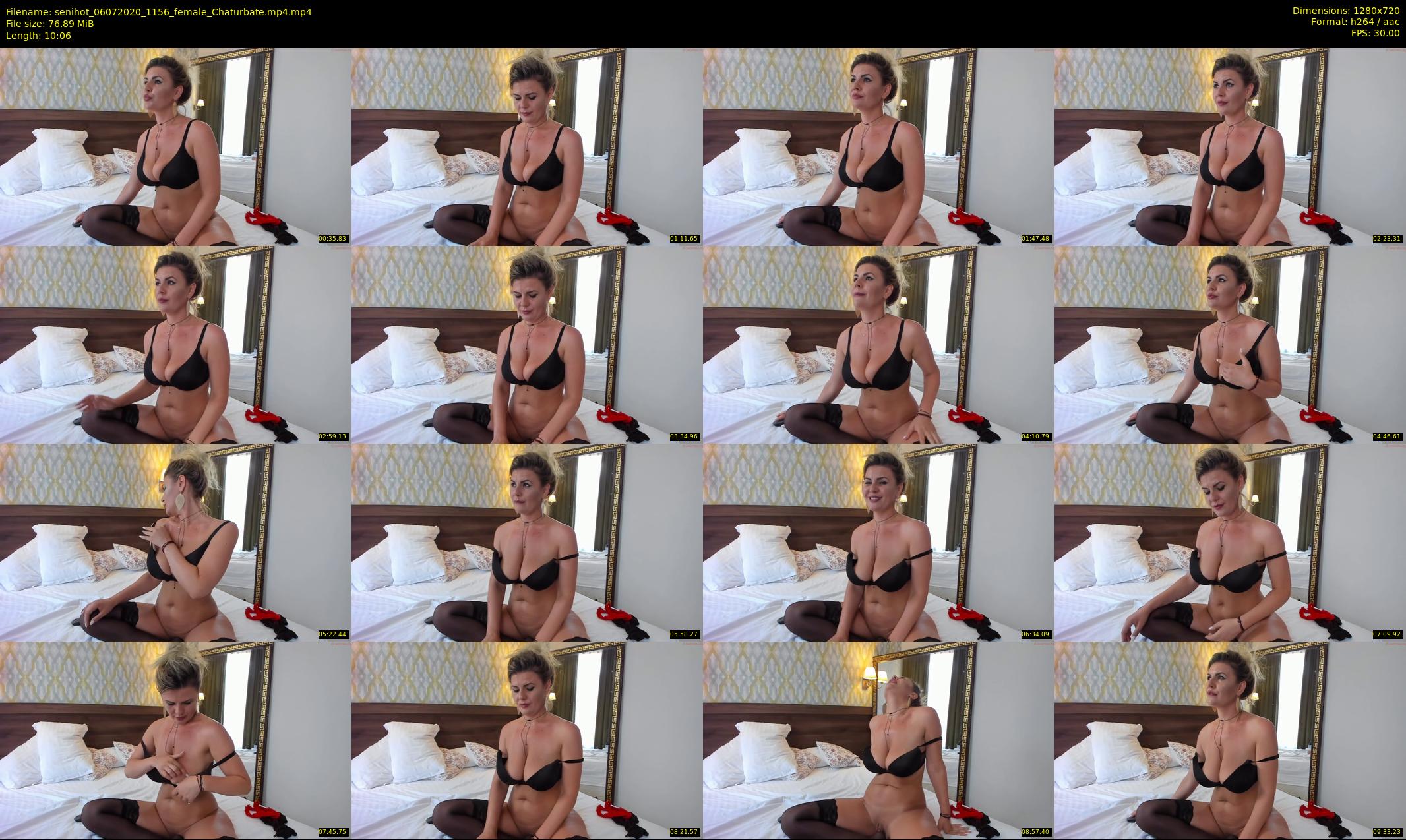 senihot — 11 minute Chaturbate female cam show recording, 720p, Jul 6, 2020