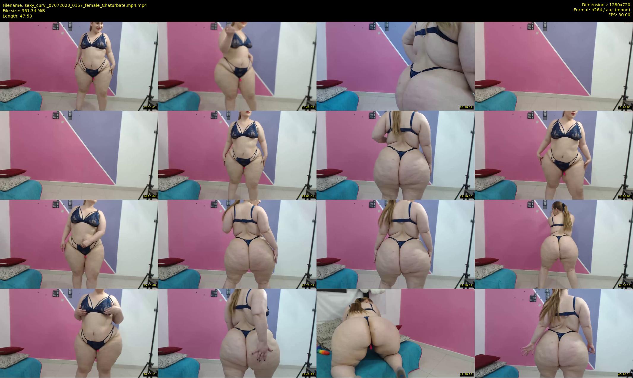 sexy_curvi — 48 minute Chaturbate female cam show recording, 720p, Jul 7, 2020