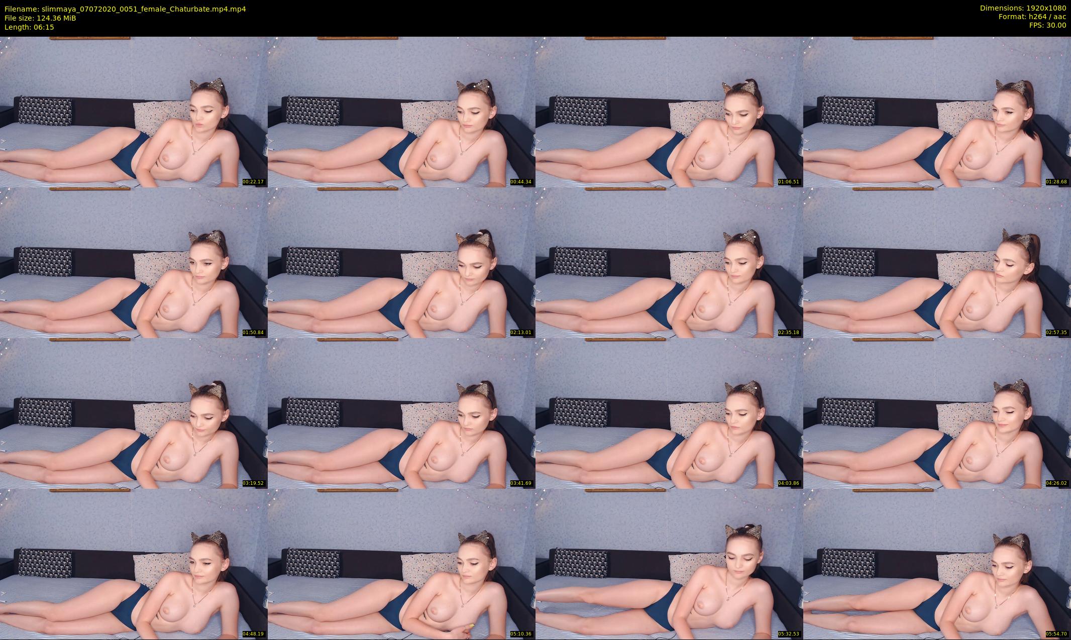slimmaya — 7 minute Chaturbate female cam show recording, 1080p, Jul 7, 2020