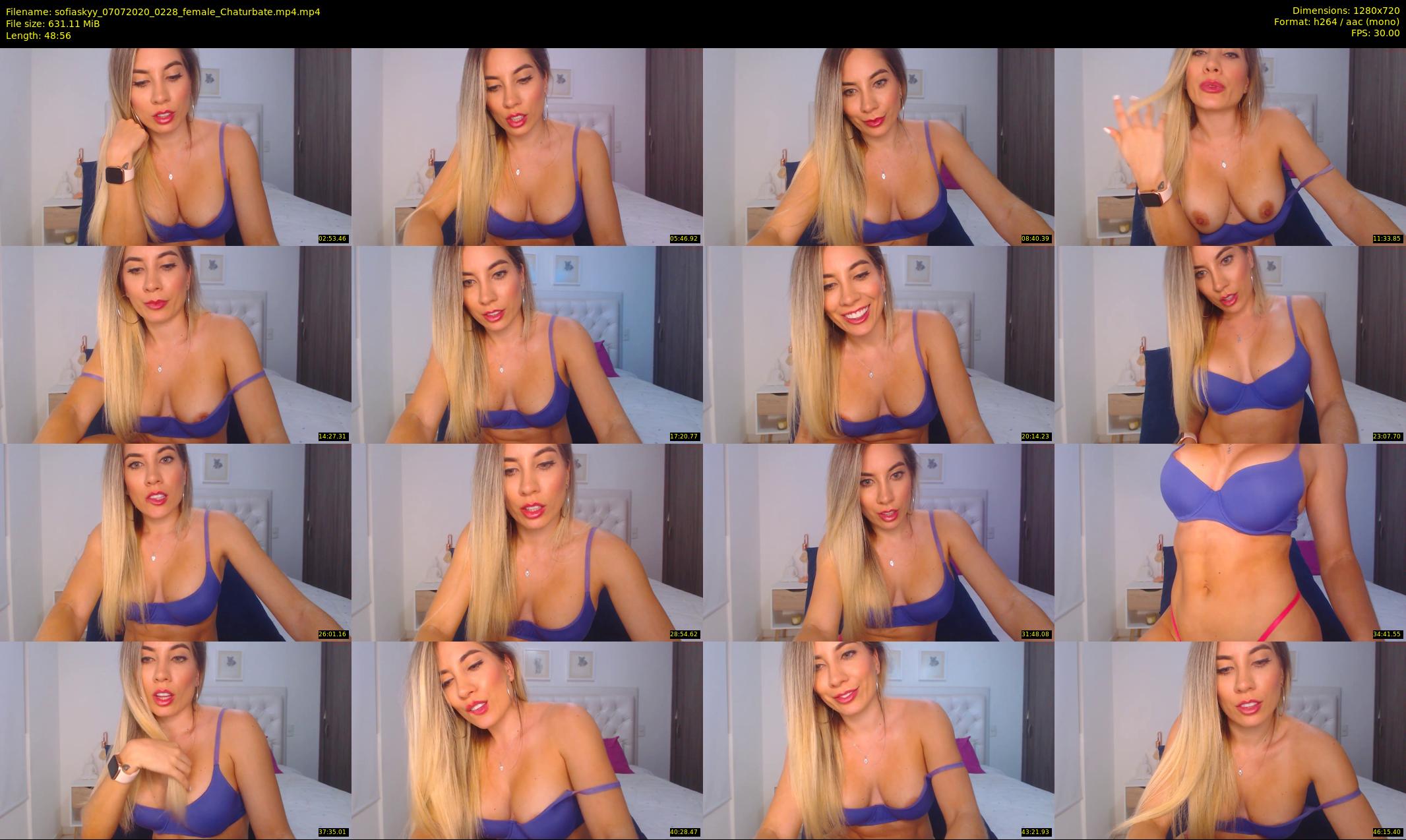sofiaskyy — 49 minute Chaturbate female cam show recording, 720p, Jul 7, 2020