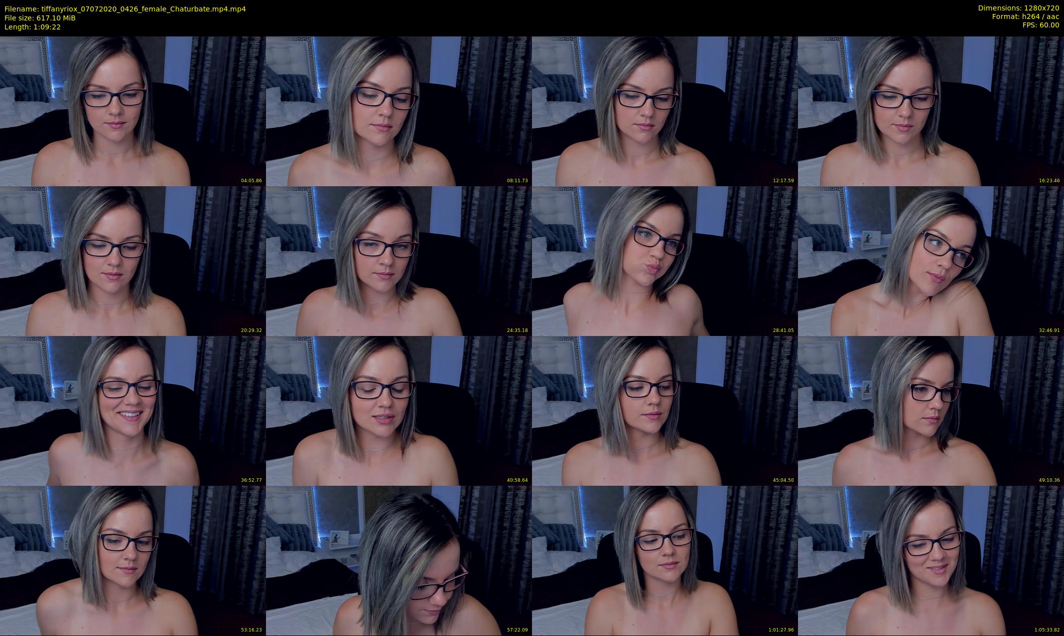 tiffanyriox — 70 minute Chaturbate female cam show recording, 720p, Jul 7, 2020