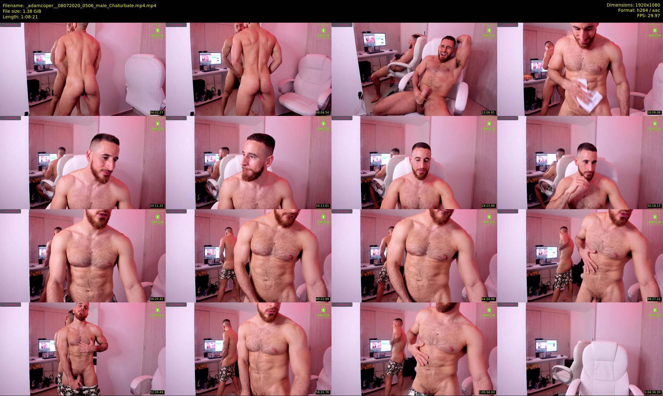 _adamcoper_ — 69 minute Chaturbate male cam show recording, 1080p, Jul 8, 2020