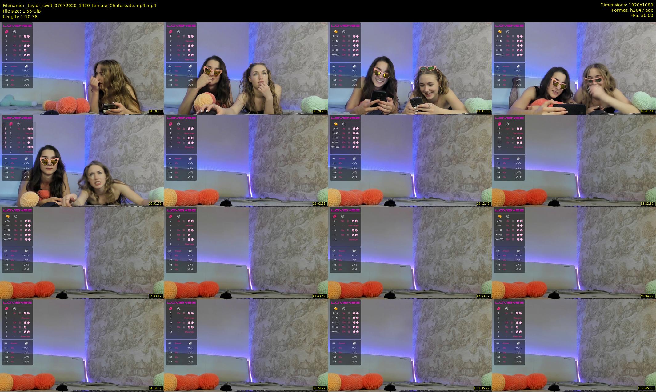 _taylor_swift — 71 minute Chaturbate female cam show recording, 1080p, Jul 7, 2020