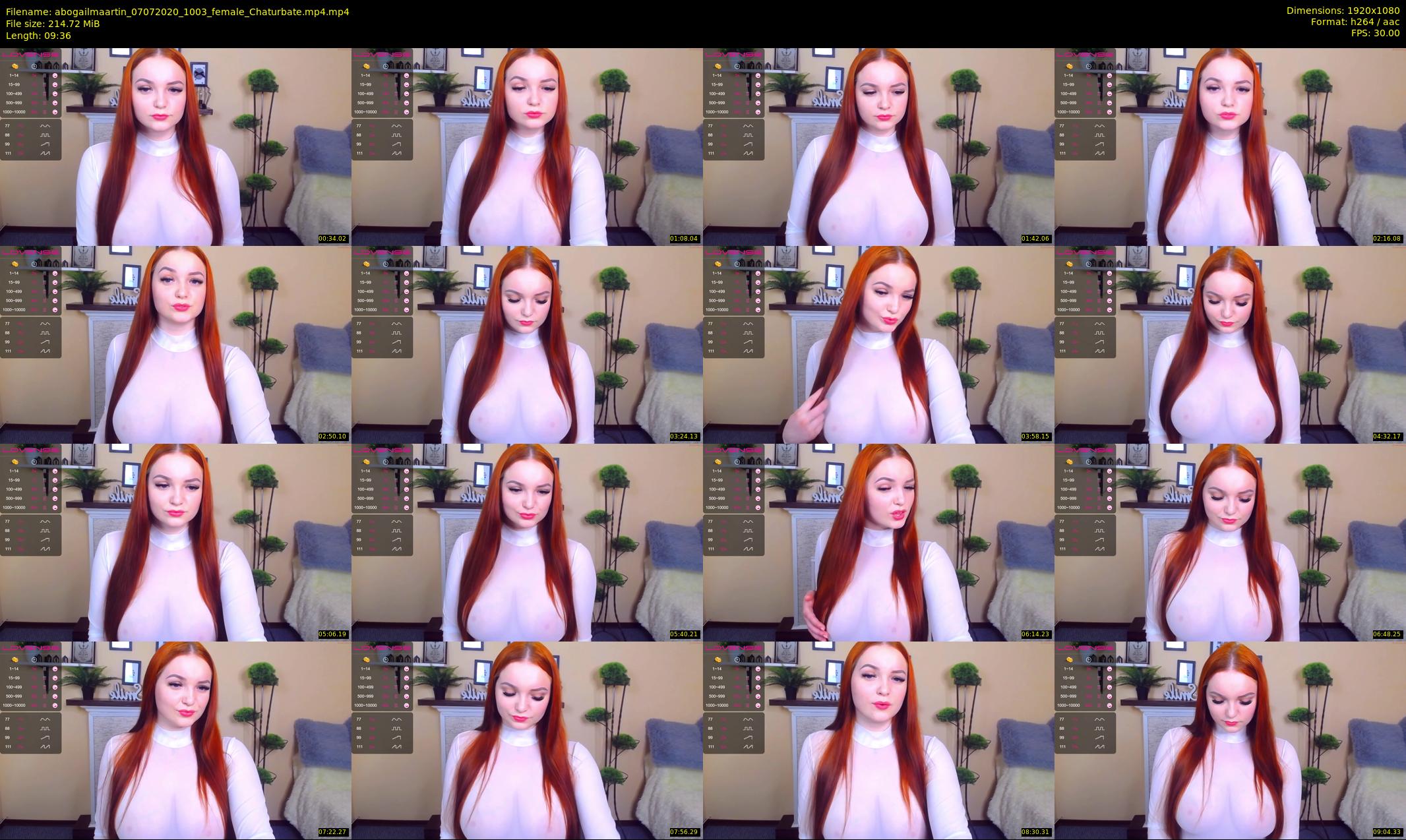 abogailmaartin — 10 minute Chaturbate female cam show recording, 1080p, Jul 7, 2020
