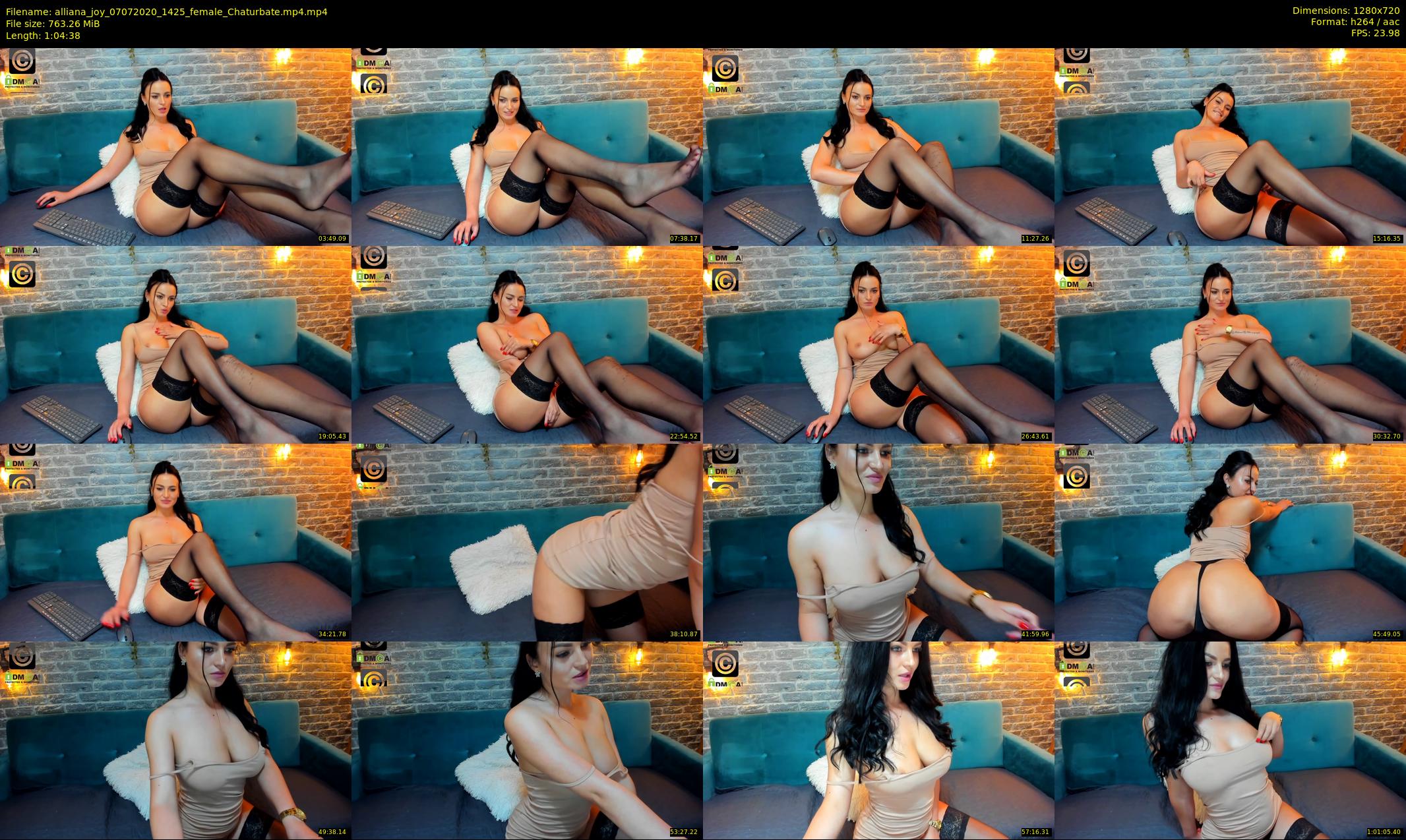 alliana_joy — 65 minute Chaturbate female cam show recording, 720p, Jul 7, 2020