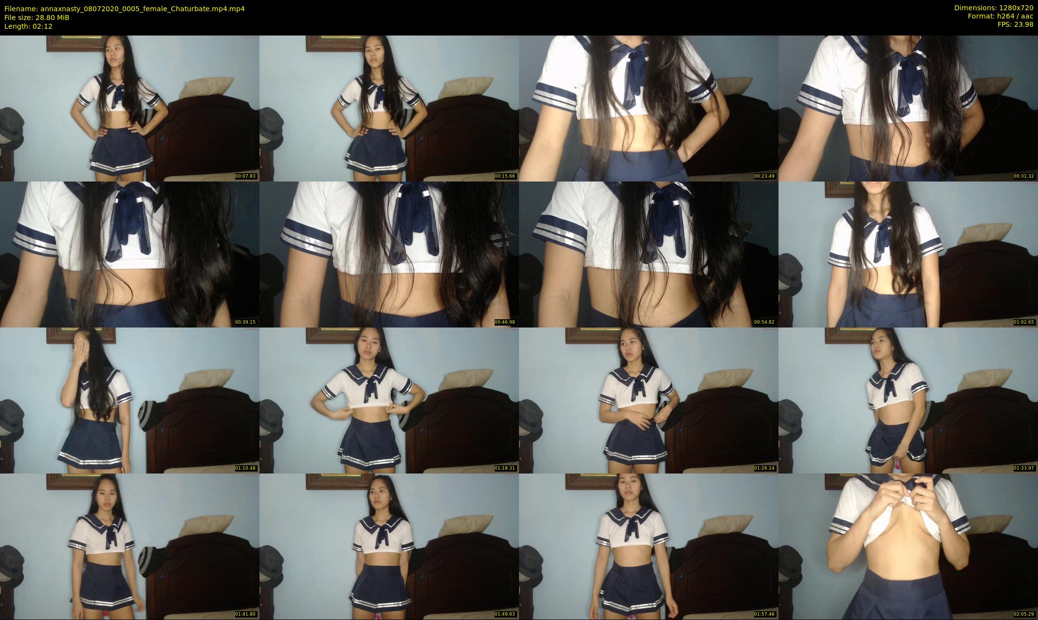 annaxnasty — 3 minute Chaturbate female cam show recording, 720p, Jul 8, 2020