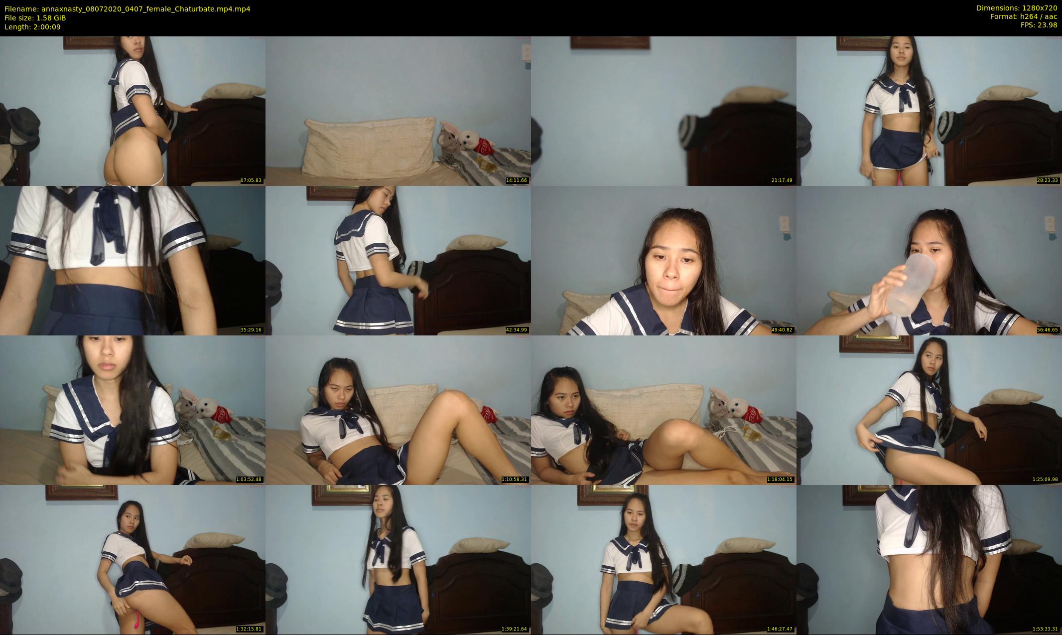 annaxnasty — 121 minute Chaturbate female cam show recording, 720p, Jul 8, 2020