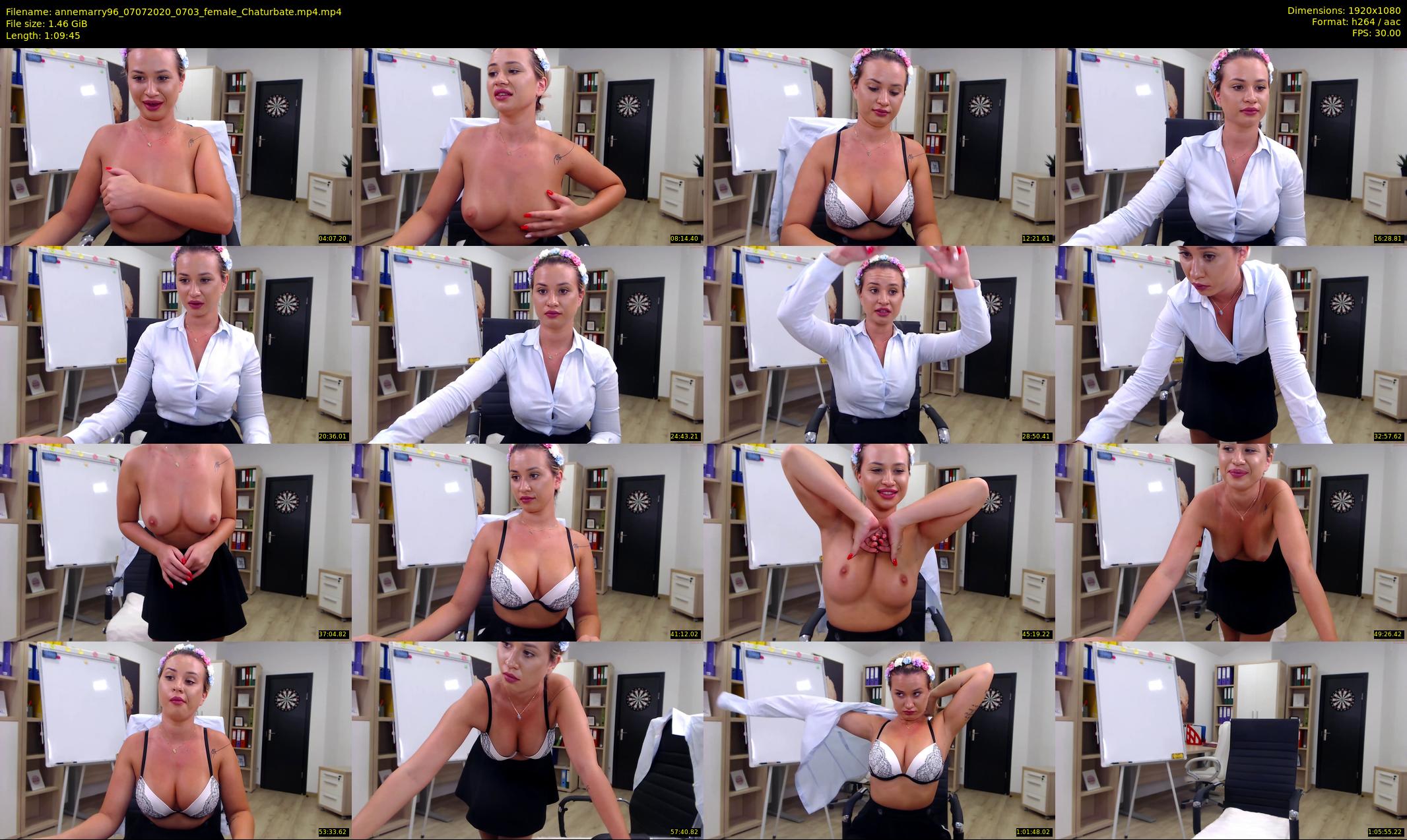 annemarry96 — 70 minute Chaturbate female cam show recording, 1080p, Jul 7, 2020