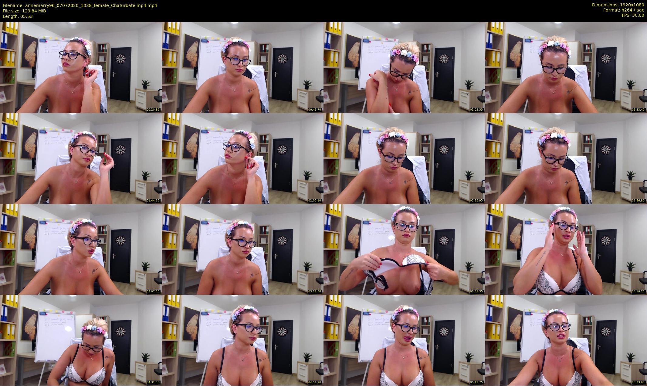 annemarry96 — 6 minute Chaturbate female cam show recording, 1080p, Jul 7, 2020