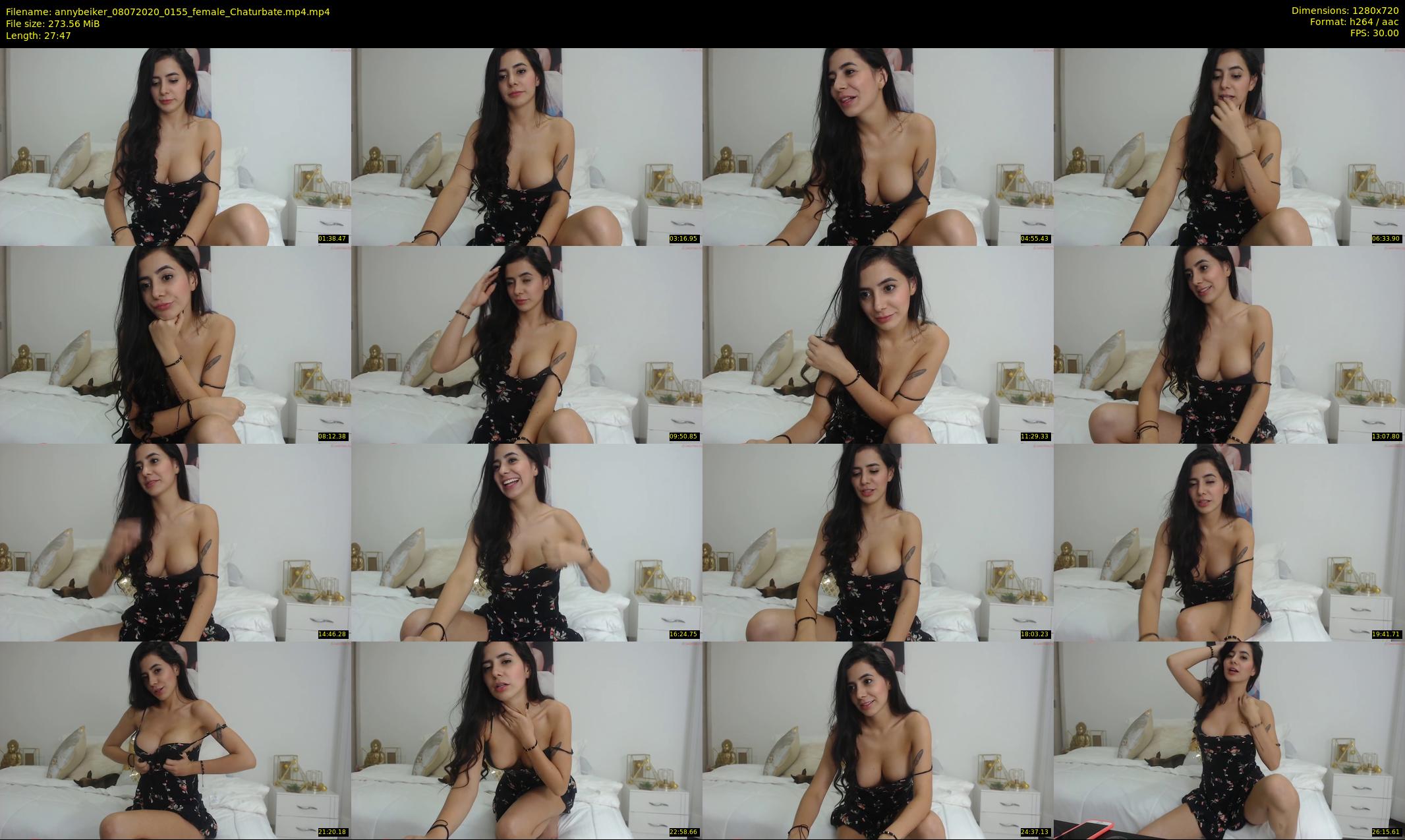 annybeiker — 28 minute Chaturbate female cam show recording, 720p, Jul 8, 2020