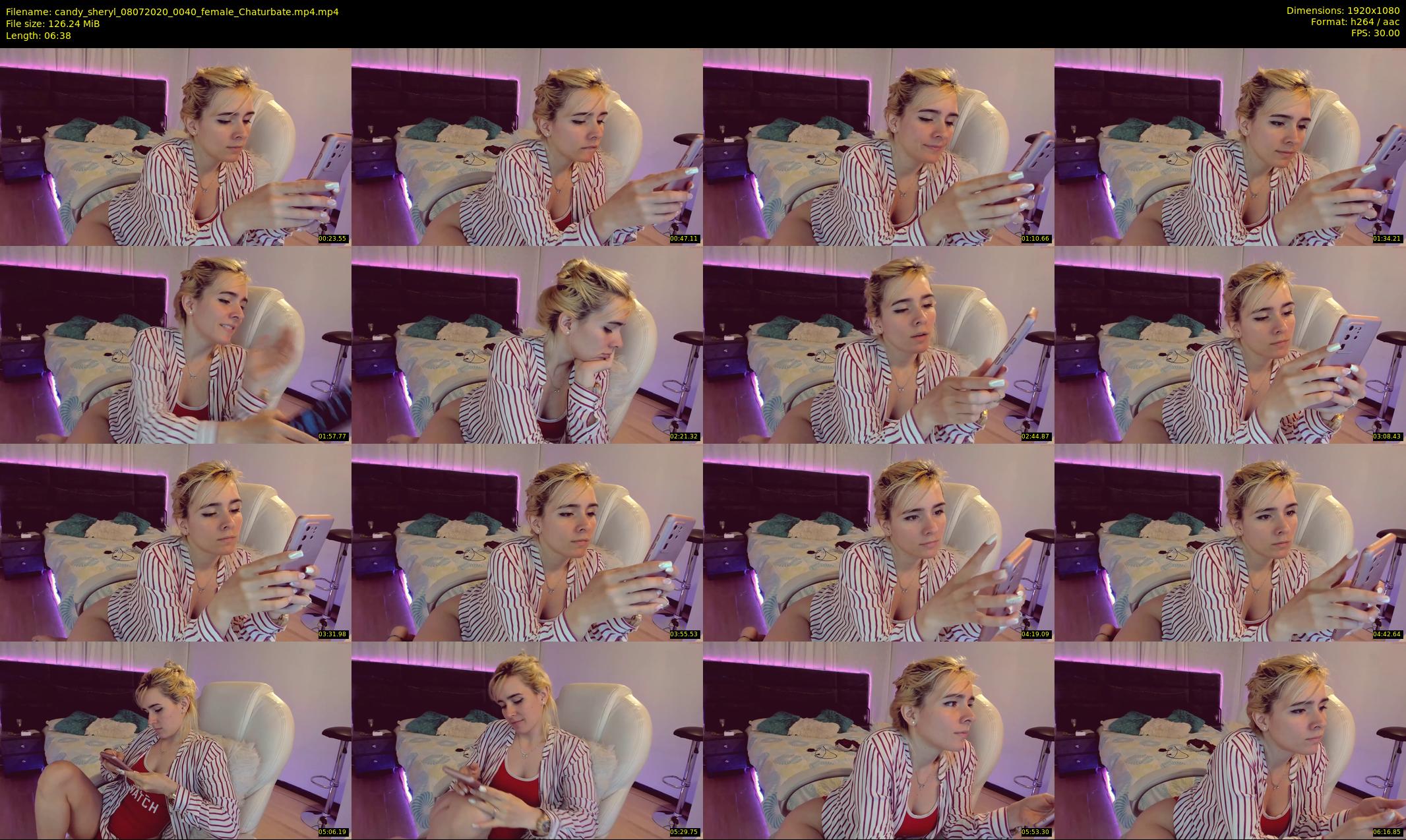 candy_sheryl — 7 minute Chaturbate female cam show recording, 1080p, Jul 8, 2020