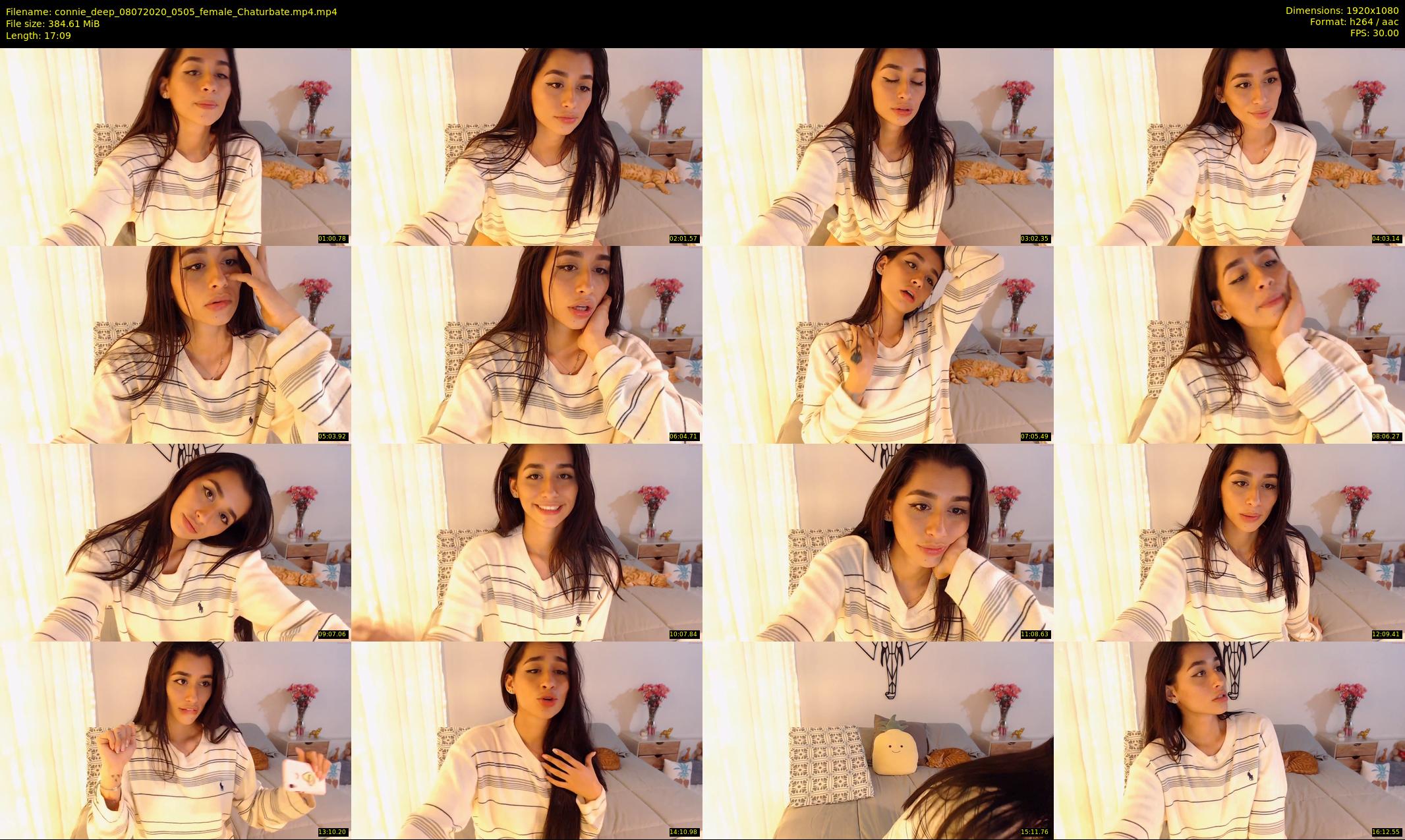 connie_deep — 18 minute Chaturbate female cam show recording, 1080p, Jul 8, 2020