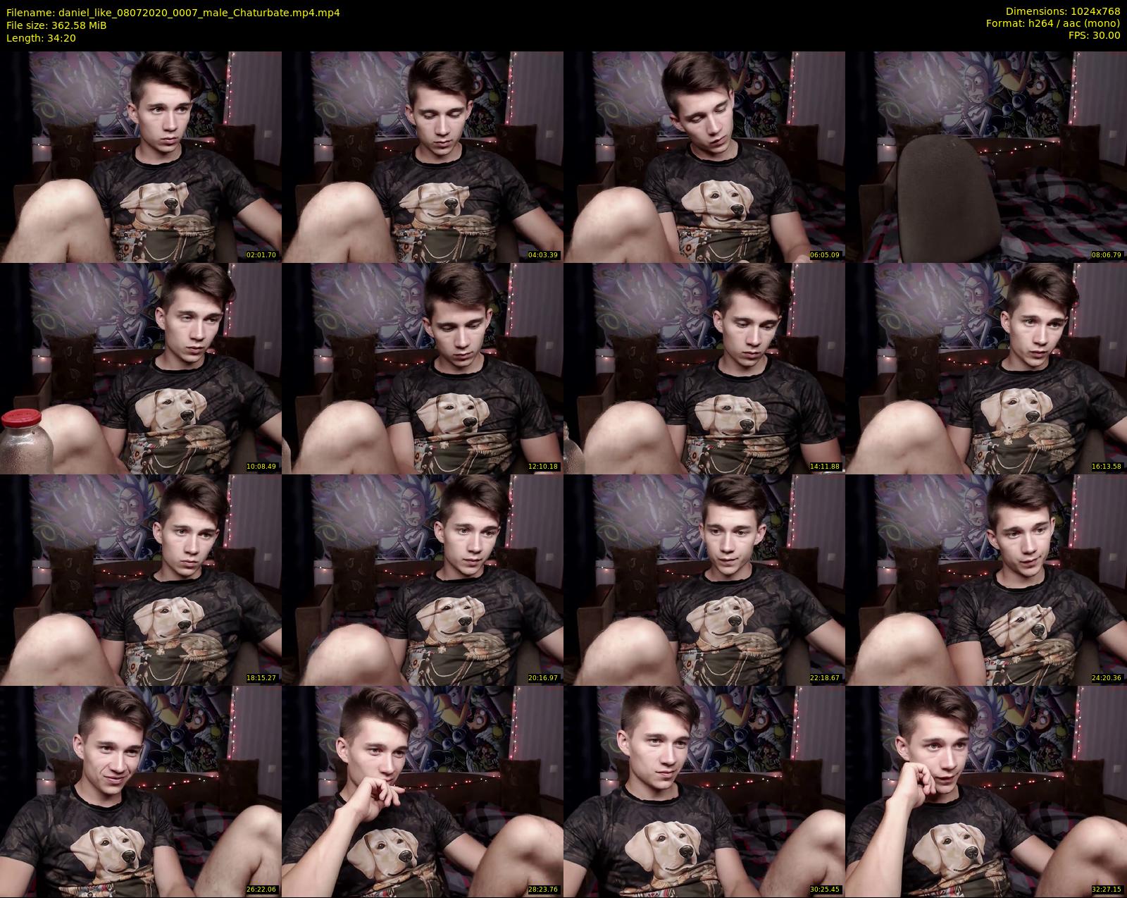 daniel_like — 35 minute Chaturbate male cam show recording, 720p, Jul 8, 2020