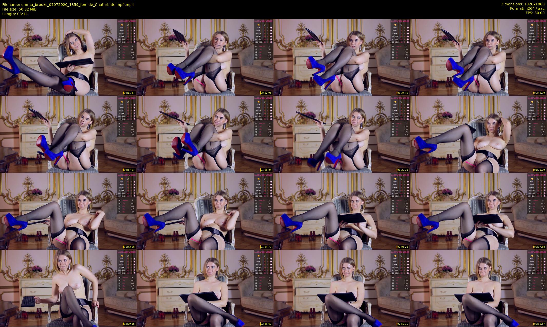 emma_brooks — 4 minute Chaturbate female cam show recording, 1080p, Jul 7, 2020