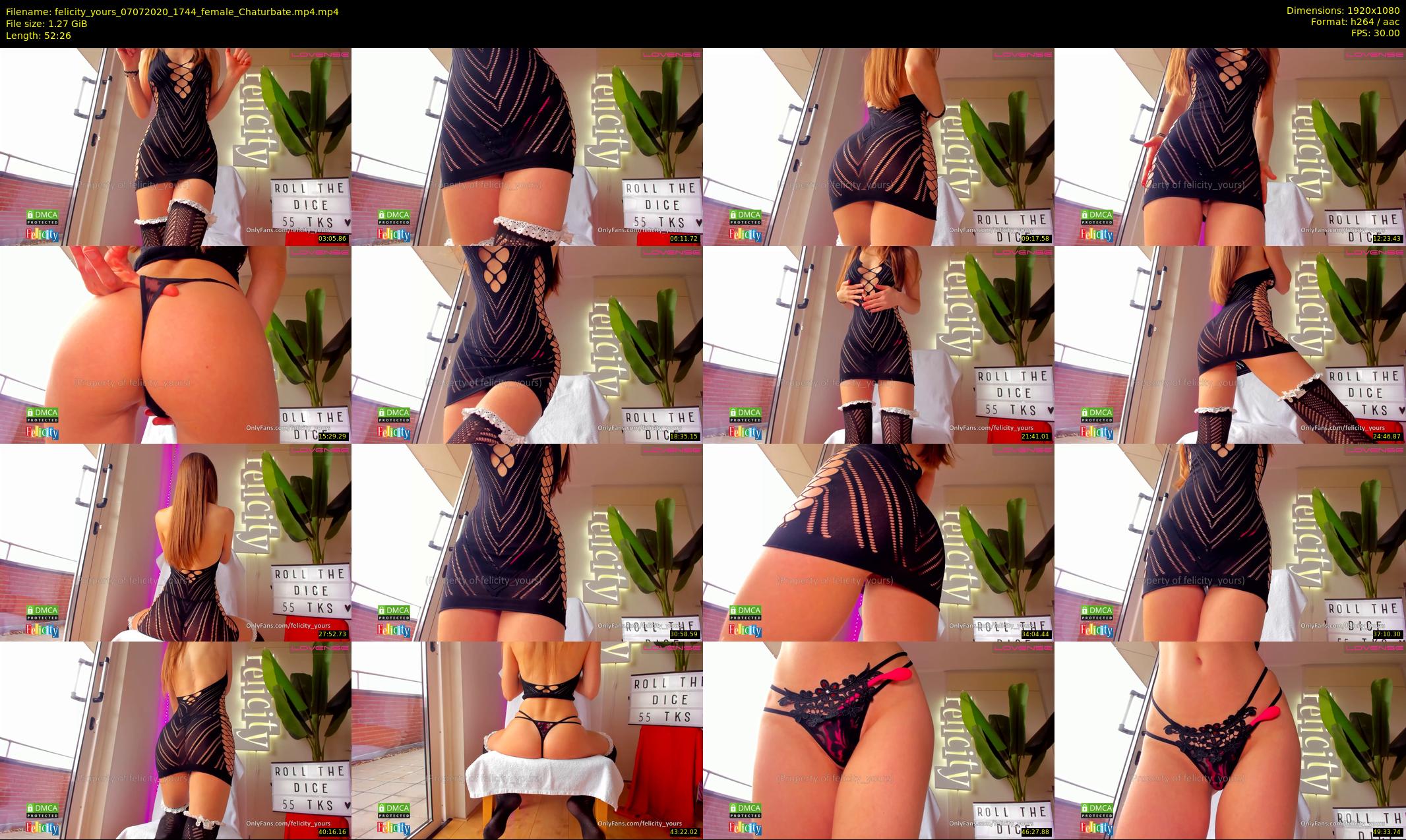 felicity_yours — 53 minute Chaturbate female cam show recording, 1080p, Jul 7, 2020