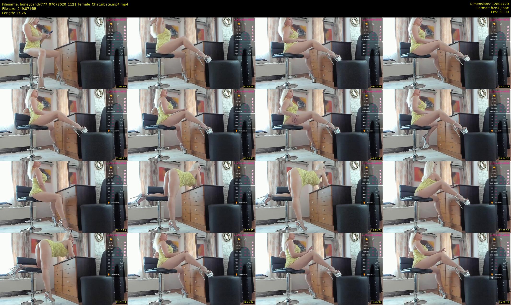 honeycandy777 — 18 minute Chaturbate couple cam show recording, 720p, Jul 7, 2020