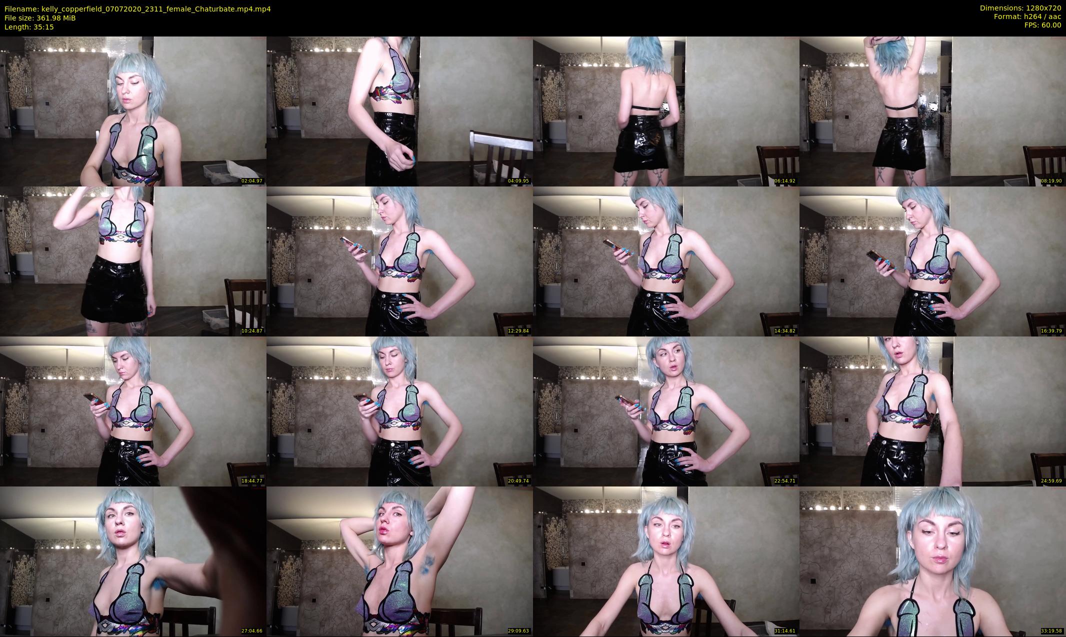 kelly_copperfield — 36 minute Chaturbate female cam show recording, 720p, Jul 7, 2020