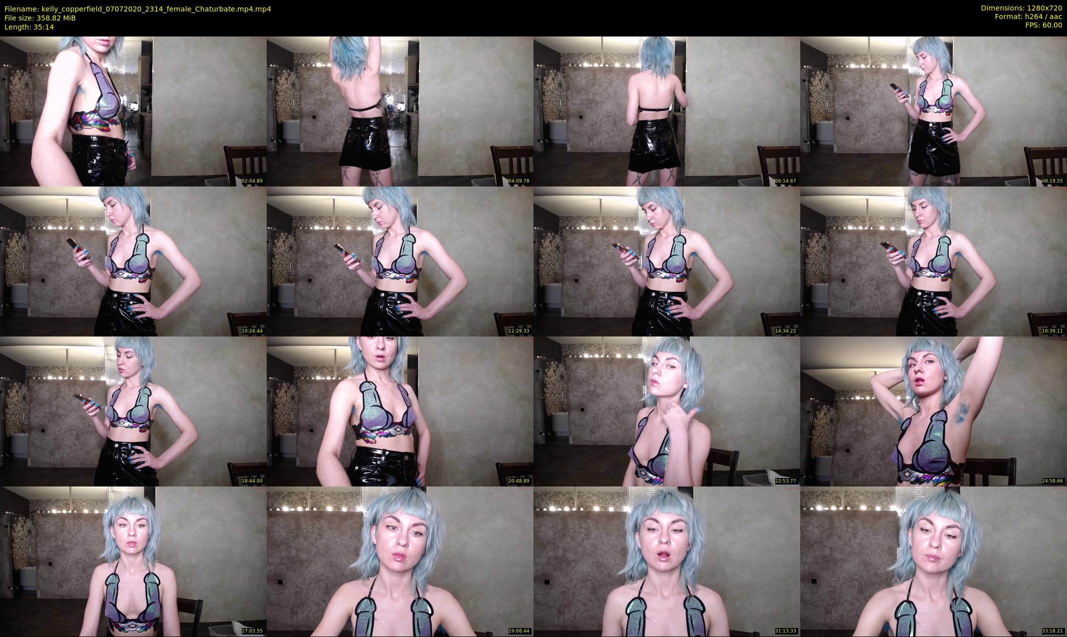 kelly_copperfield — 36 minute Chaturbate female cam show recording, 720p, Jul 7, 2020
