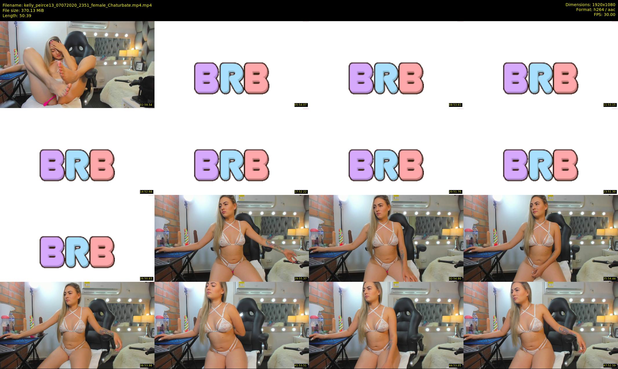 kelly_peirce13 — 51 minute Chaturbate female cam show recording, 1080p, Jul 7, 2020