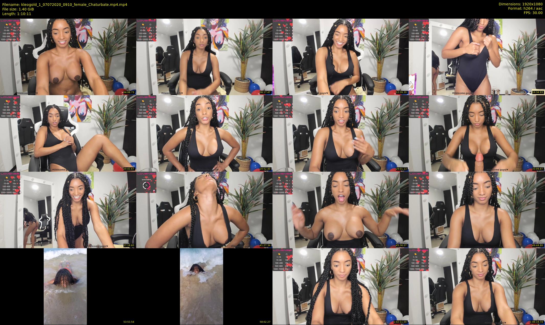 kleogold_1 — 71 minute Chaturbate female cam show recording, 1080p, Jul 7, 2020