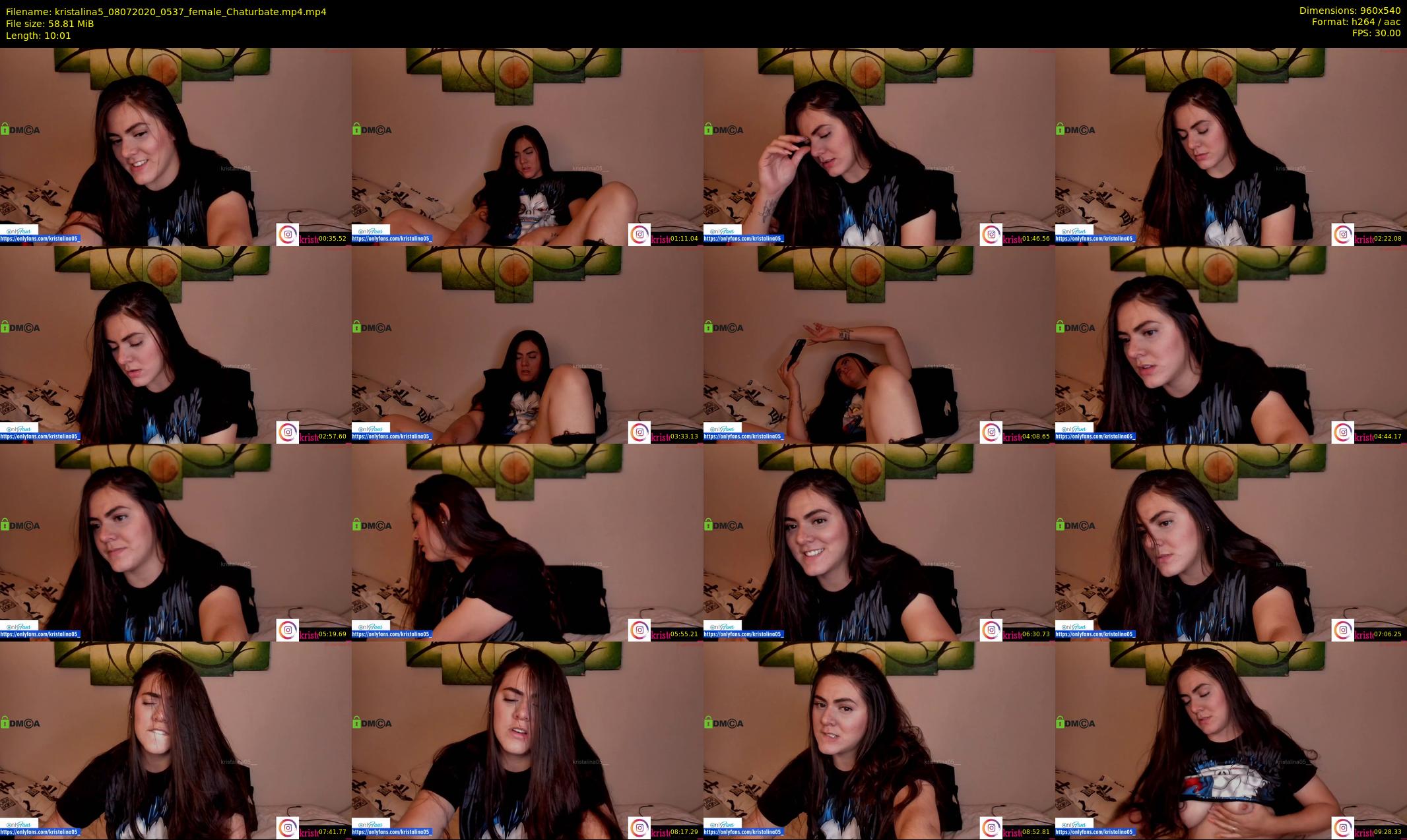 kristalina5 — 11 minute Chaturbate female cam show recording, 480p, Jul 8, 2020