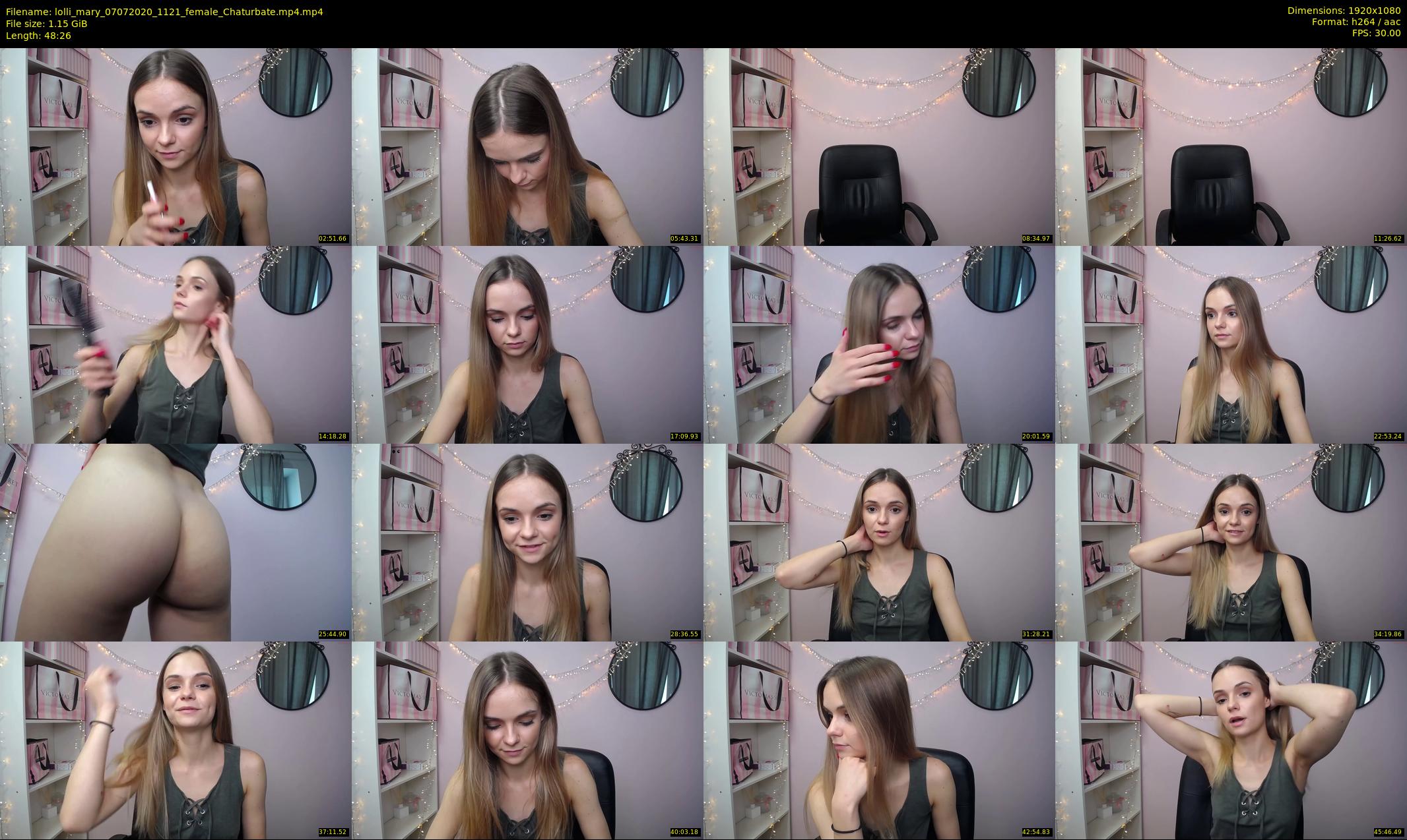 lolli_mary — 49 minute Chaturbate female cam show recording, 1080p, Jul 7, 2020
