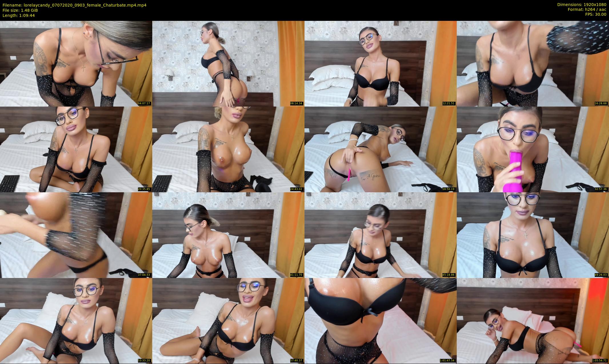 lorelaycandy — 70 minute Chaturbate female cam show recording, 1080p, Jul 7, 2020