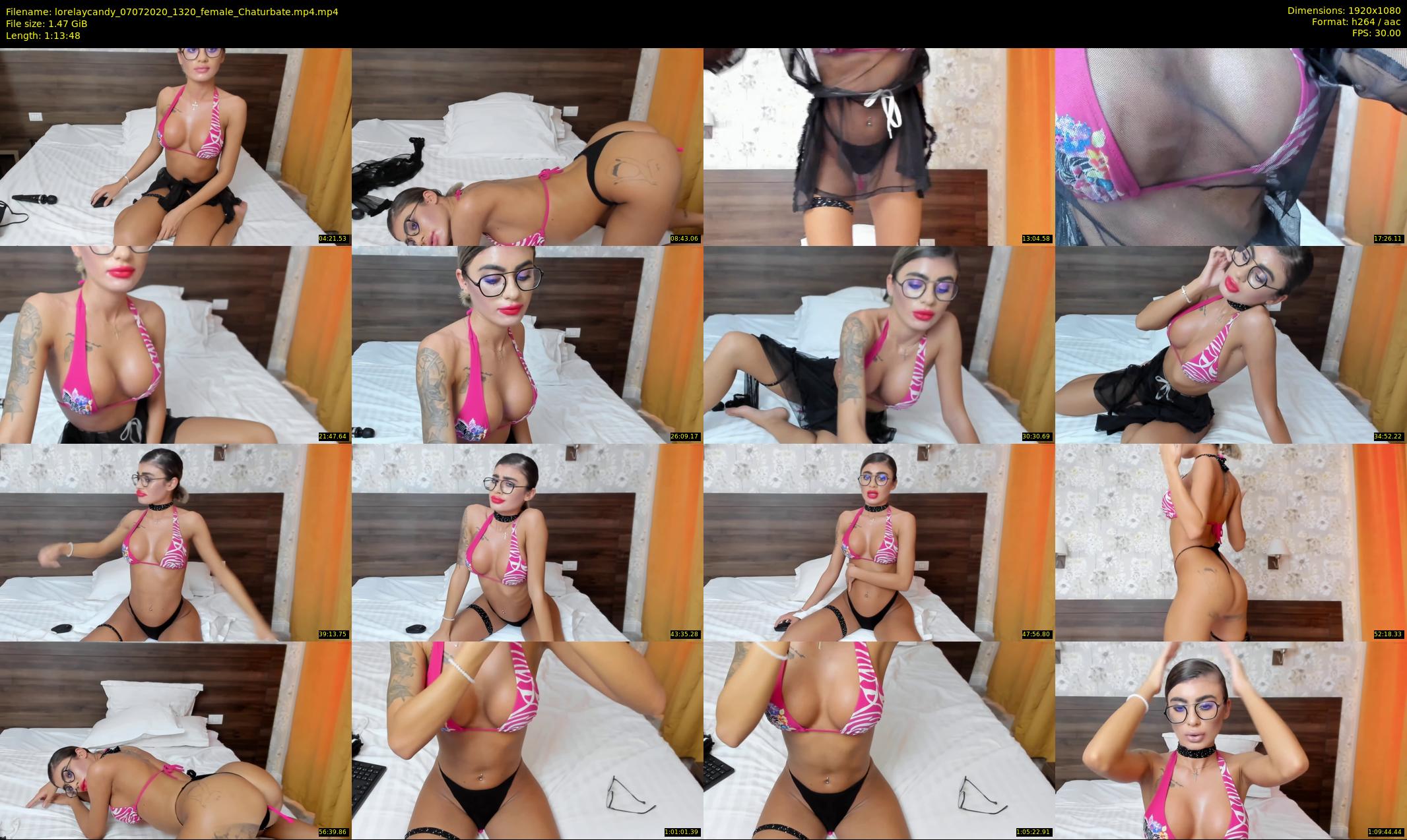 lorelaycandy — 74 minute Chaturbate female cam show recording, 1080p, Jul 7, 2020
