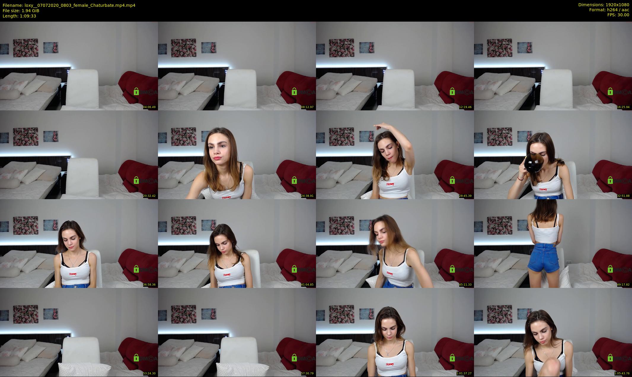 loxy_ — 70 minute Chaturbate female cam show recording, 1080p, Jul 7, 2020