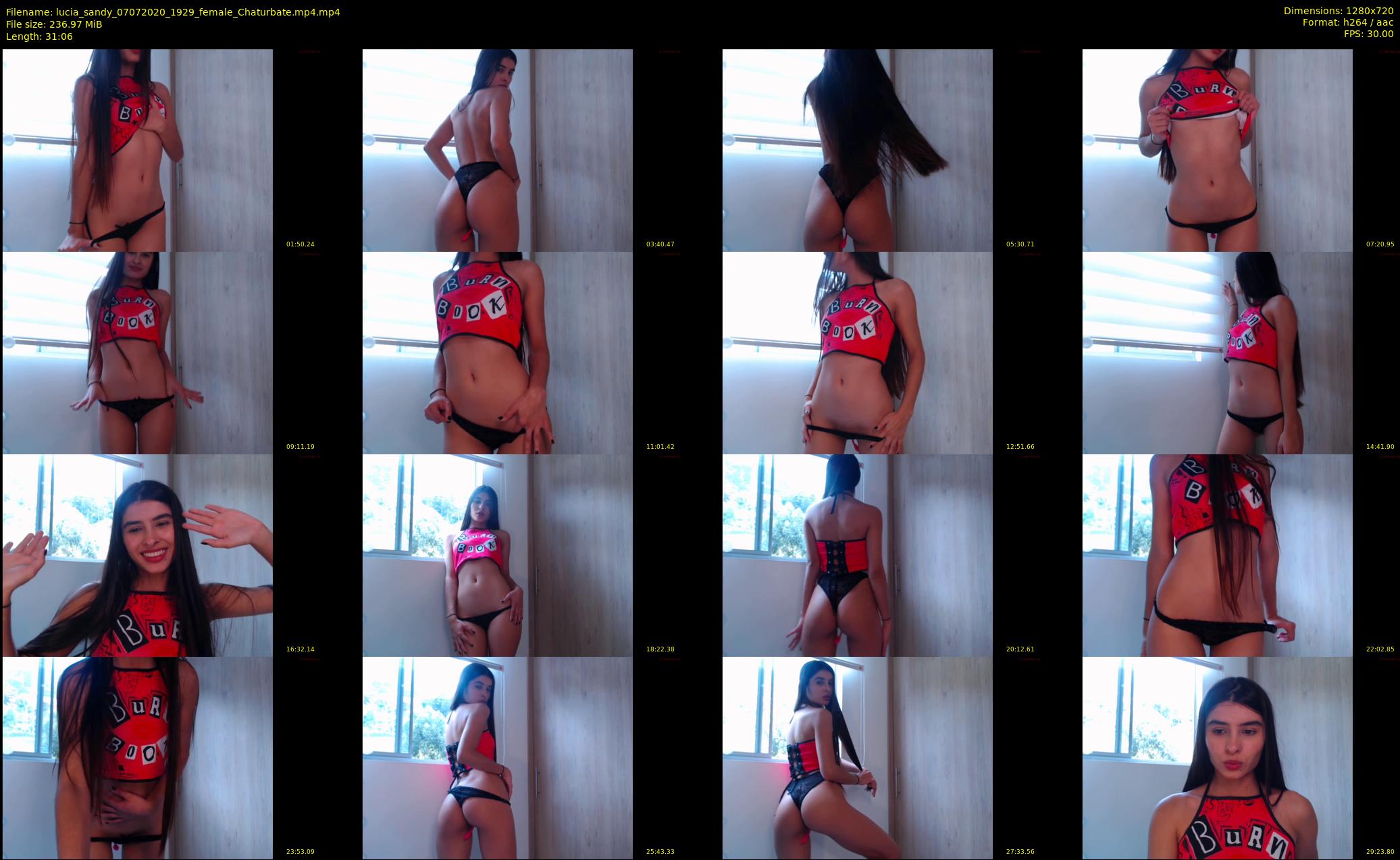 lucia_sandy — 32 minute Chaturbate female cam show recording, 720p, Jul 7, 2020