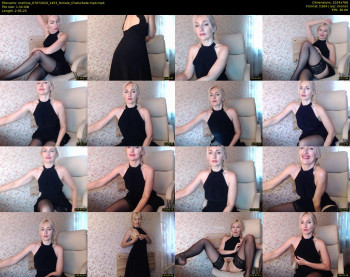 mallinia — 126 minute Chaturbate female cam show recording, 720p, Jul 7, 2020