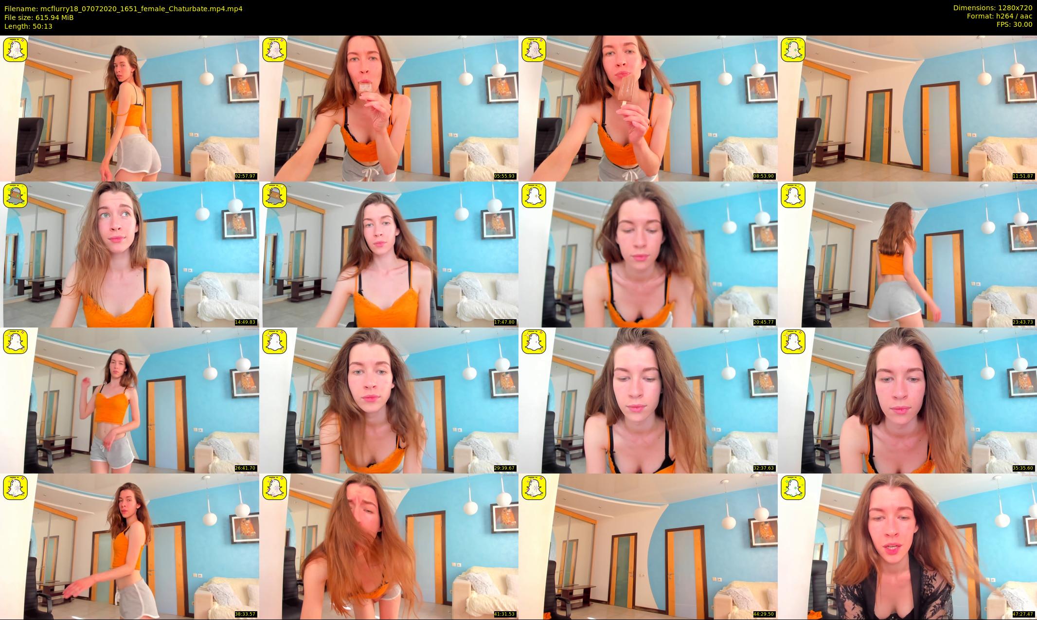 mcflurry18 — 51 minute Chaturbate female cam show recording, 720p, Jul 7, 2020