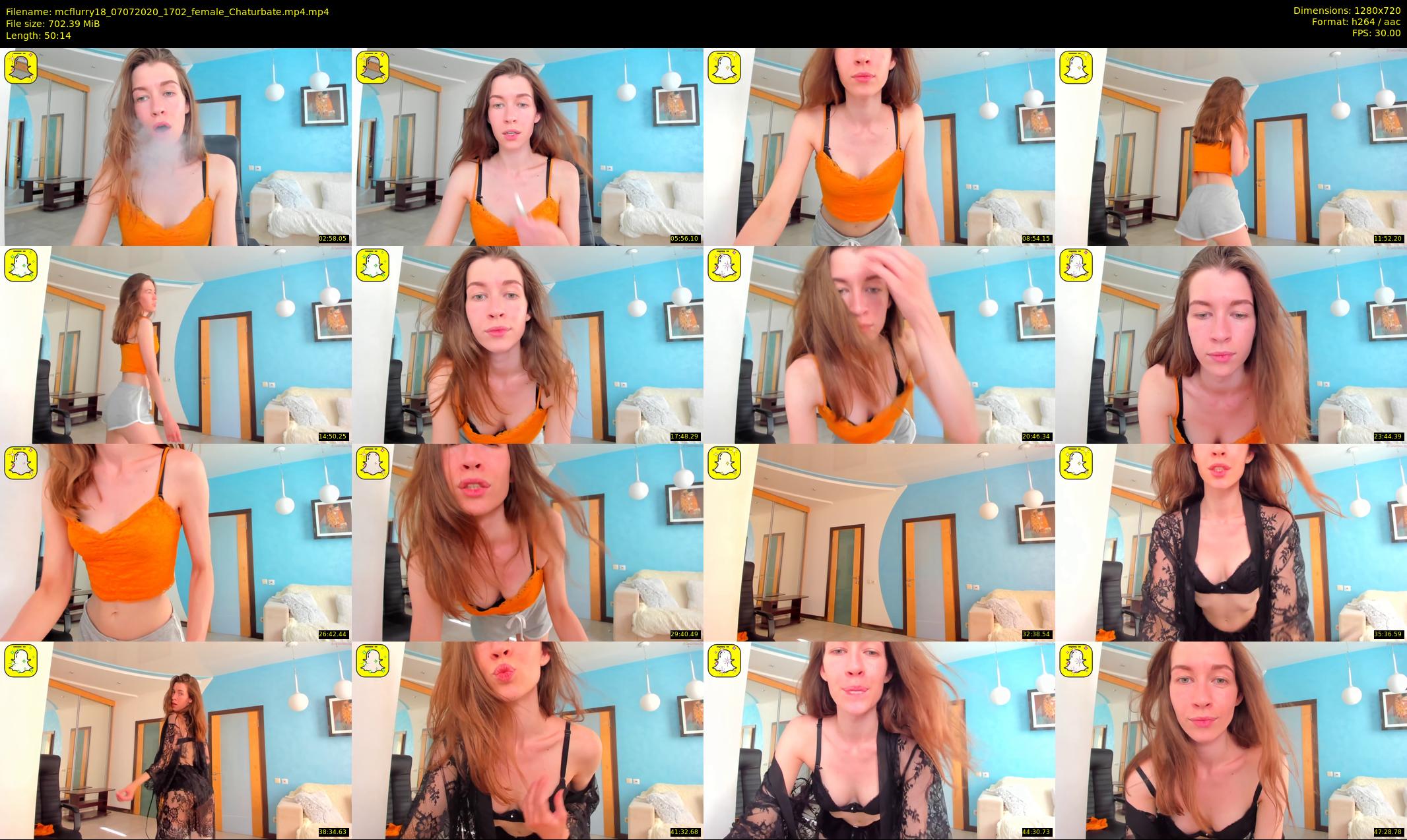 mcflurry18 — 51 minute Chaturbate female cam show recording, 720p, Jul 7, 2020