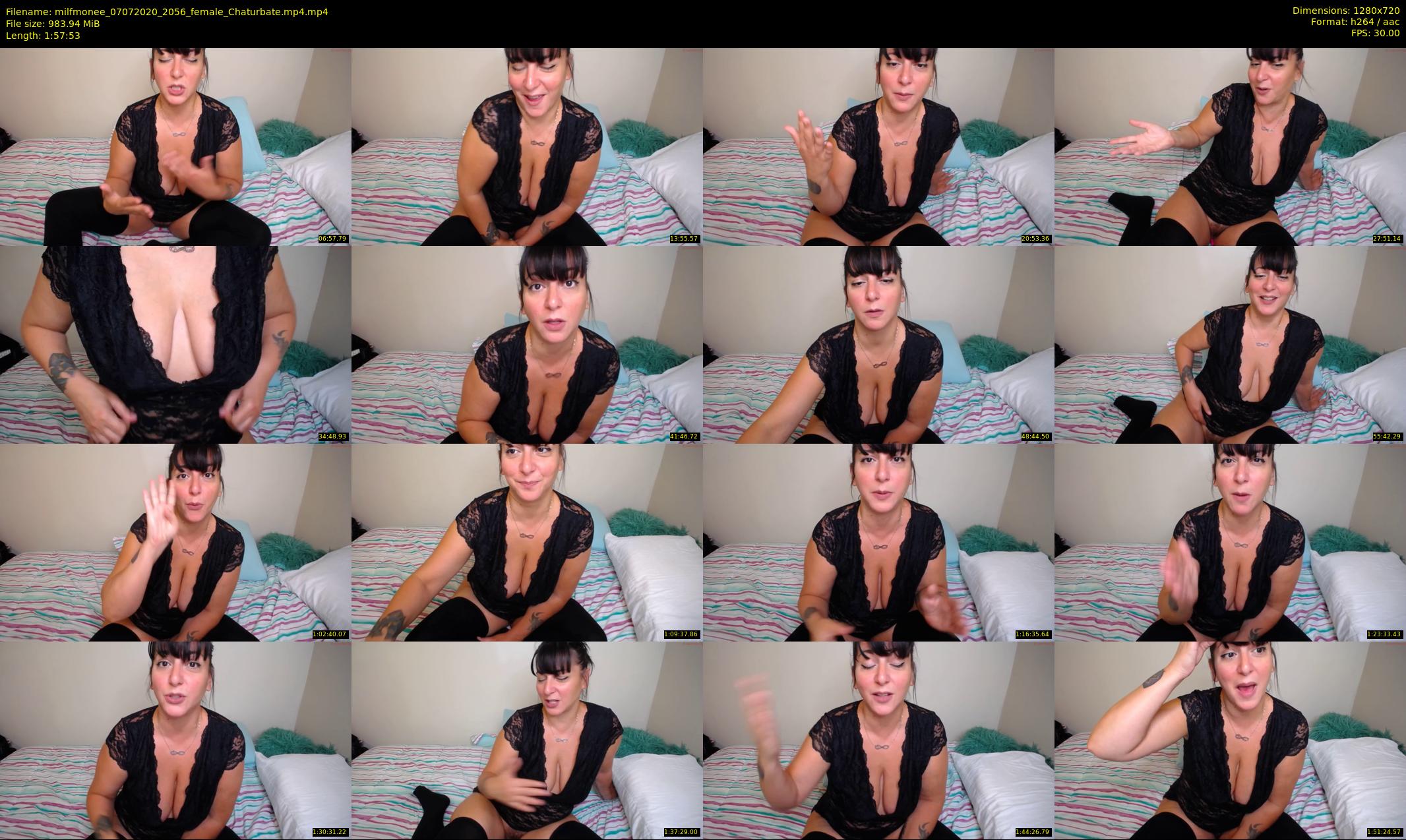 milfmonee — 118 minute Chaturbate female cam show recording, 720p, Jul 7, 2020