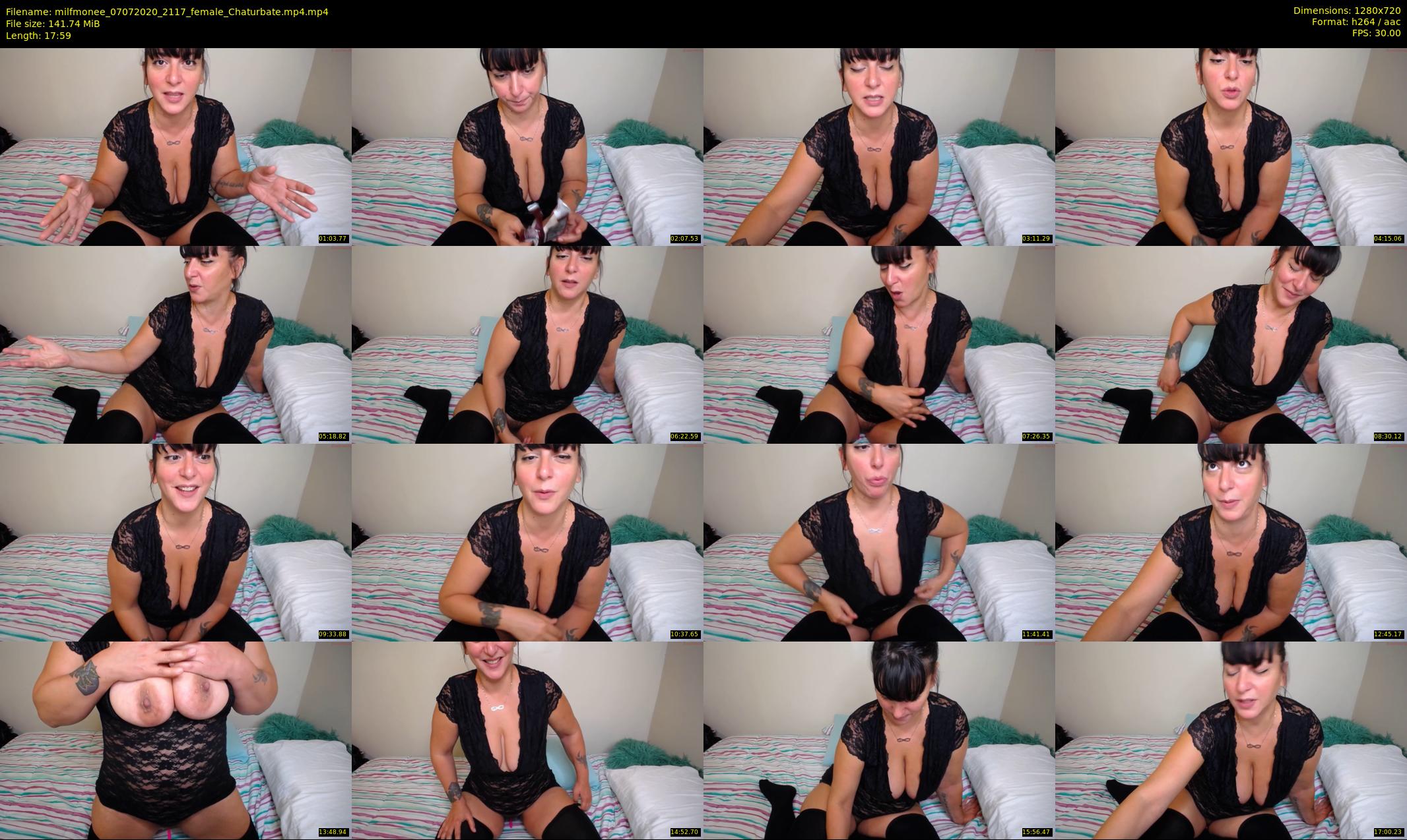 milfmonee — 18 minute Chaturbate female cam show recording, 720p, Jul 7, 2020