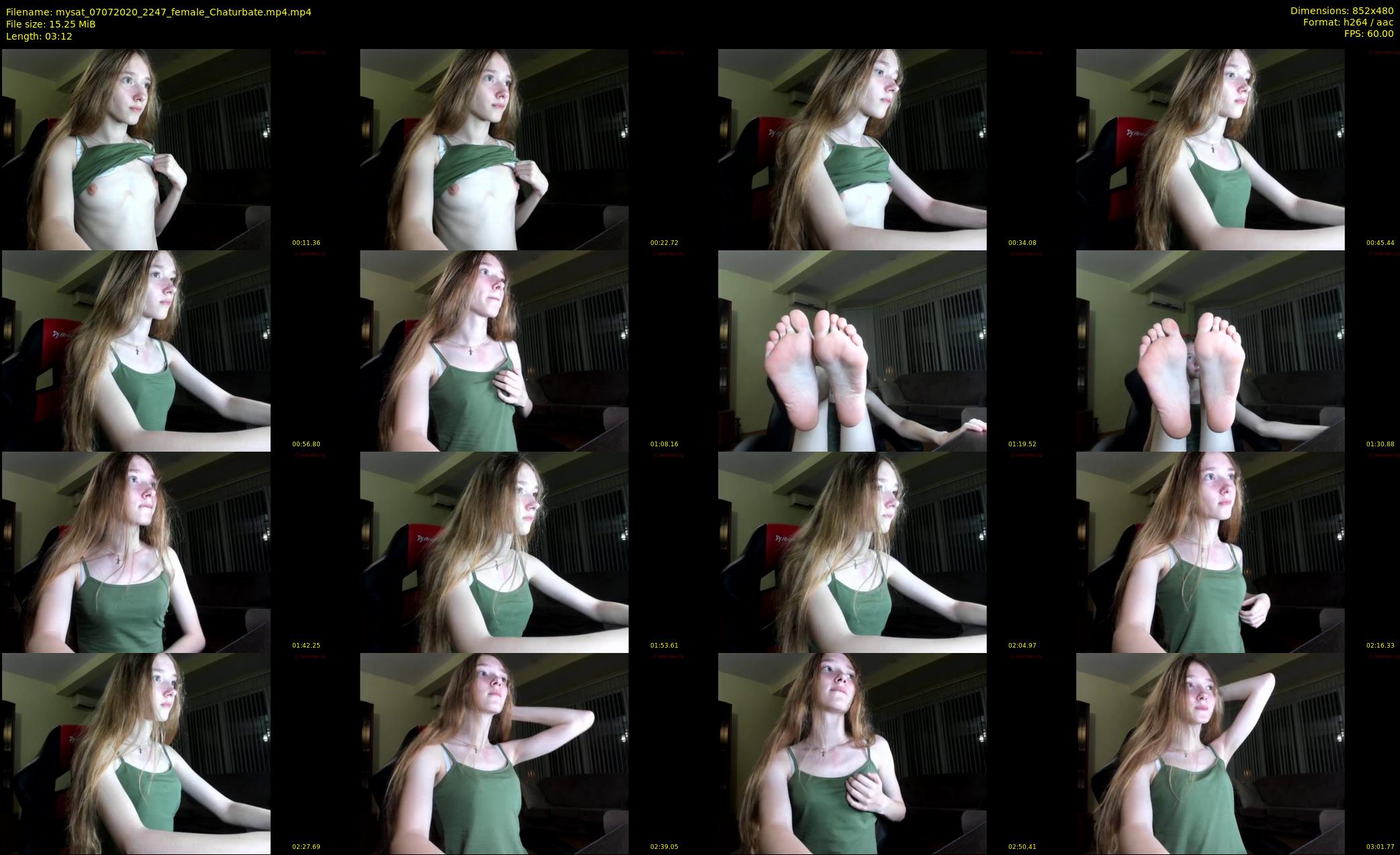mysat — 4 minute Chaturbate female cam show recording, 480p, Jul 7, 2020