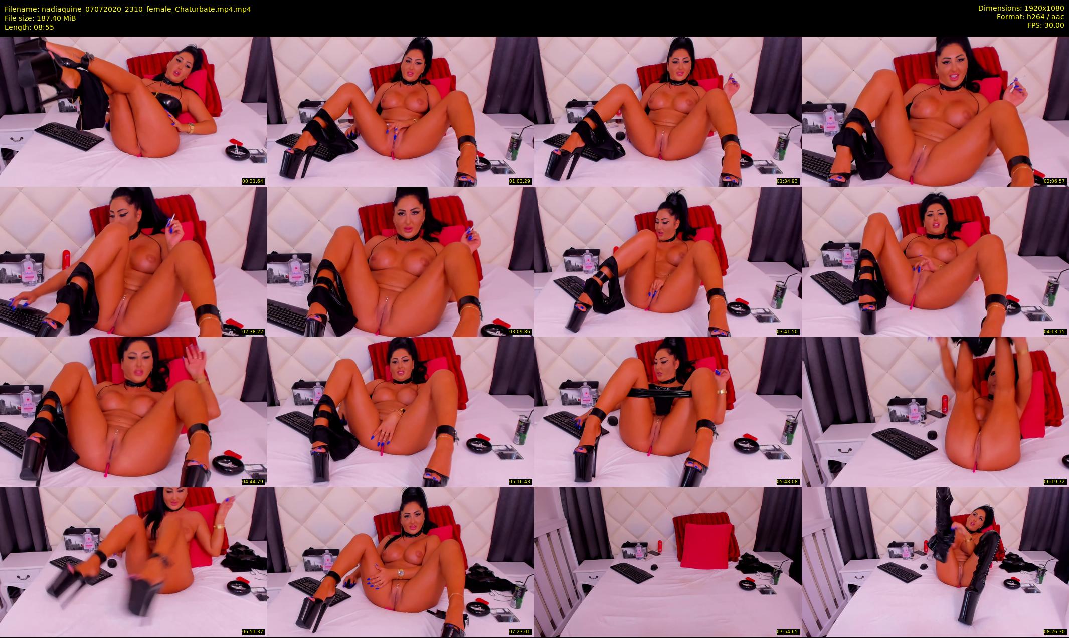 nadiaquine — 9 minute Chaturbate female cam show recording, 1080p, Jul 7, 2020