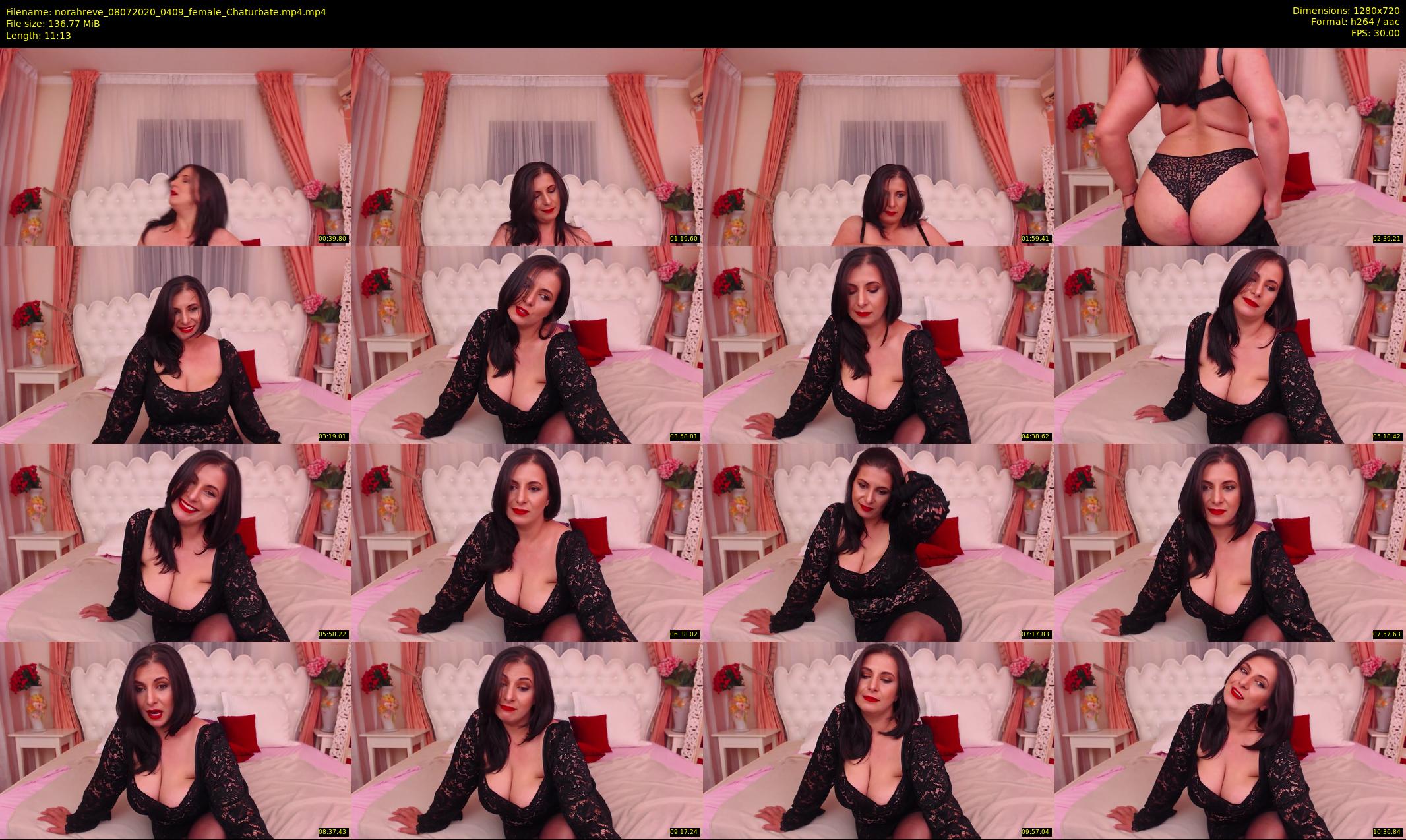 norahreve — 12 minute Chaturbate female cam show recording, 720p, Jul 8, 2020