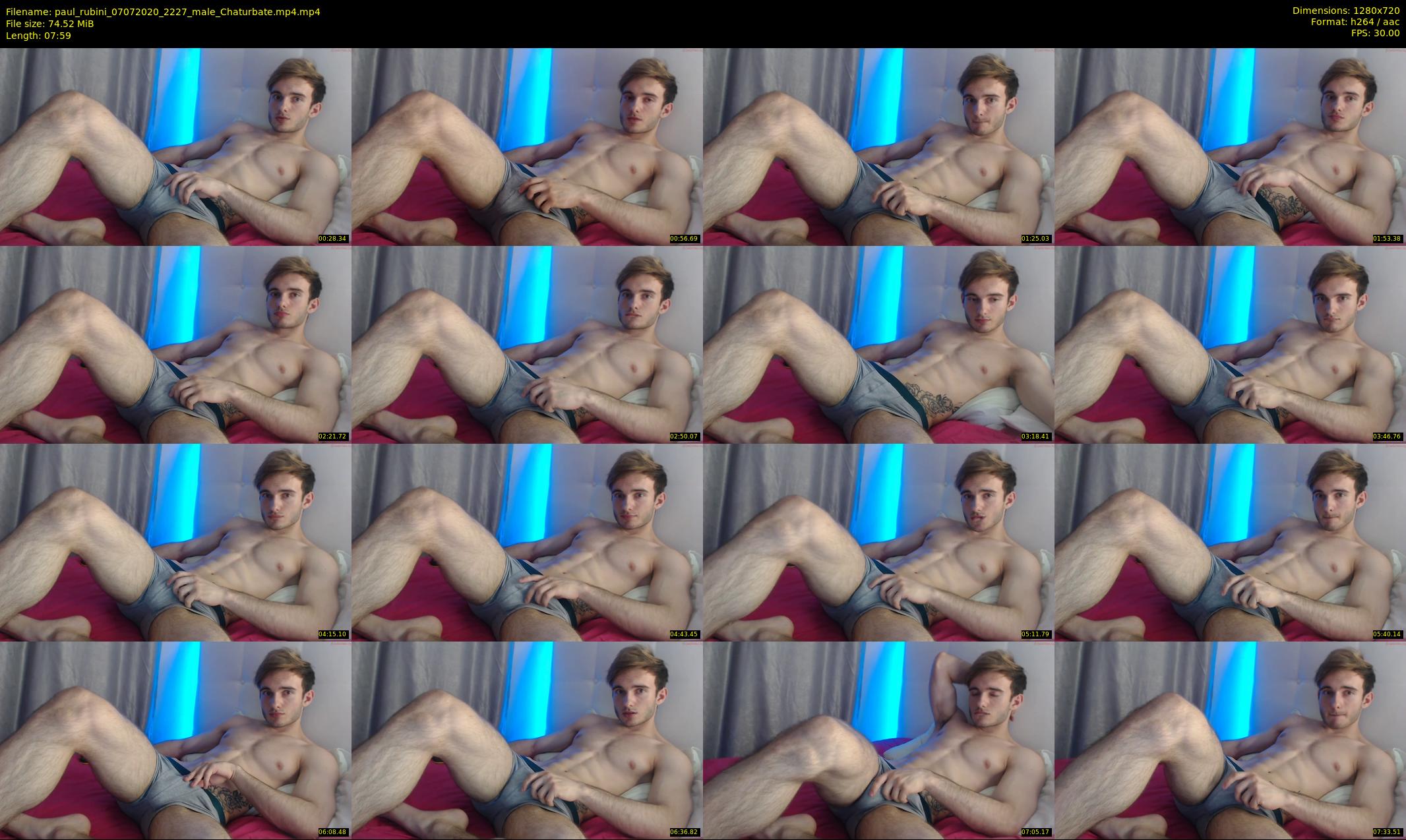 paul_rubini — 8 minute Chaturbate male cam show recording, 720p, Jul 7, 2020